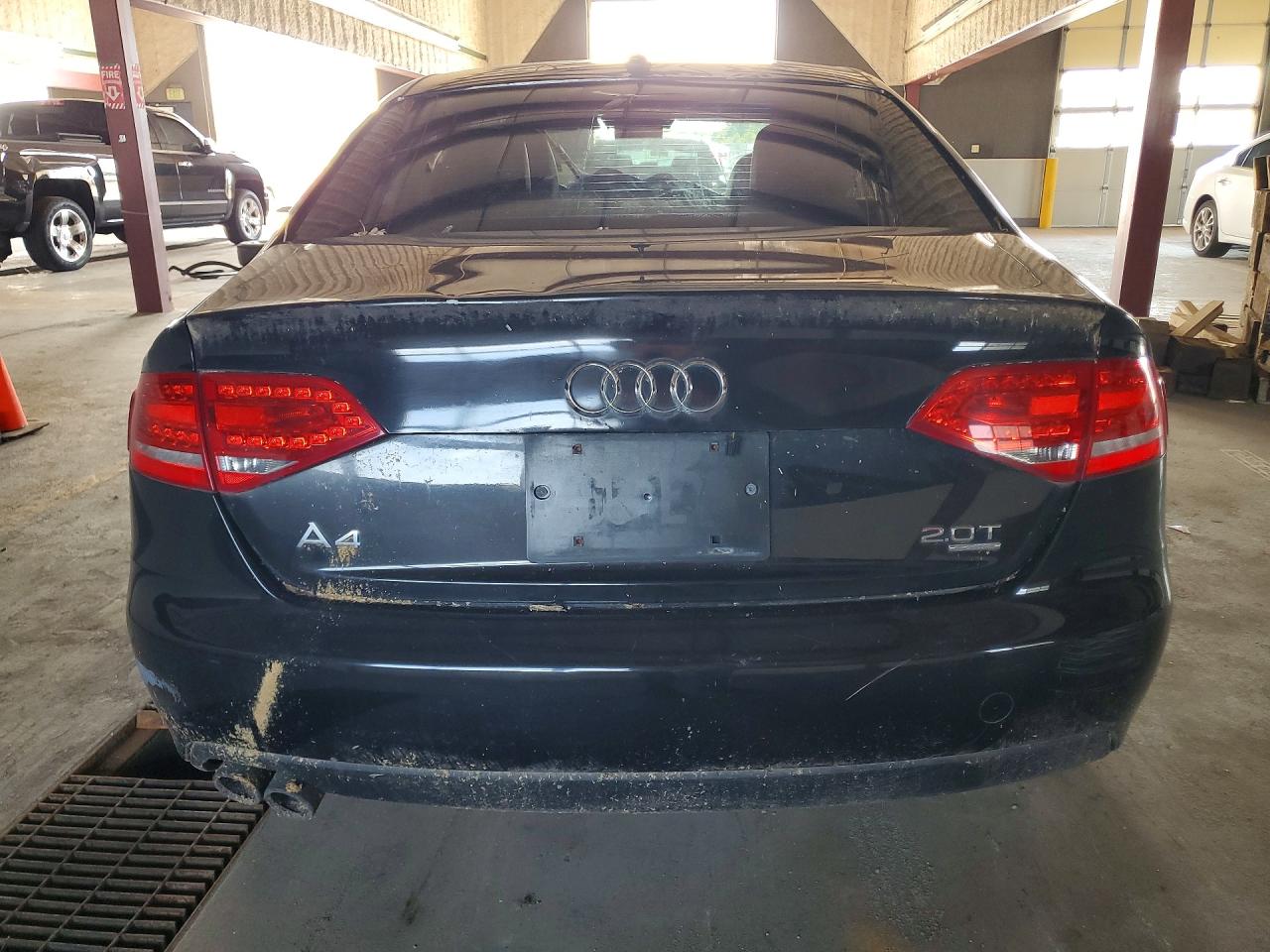2011 Audi A4 Premium Plus Black vin: WAUFFAFL1BN044611