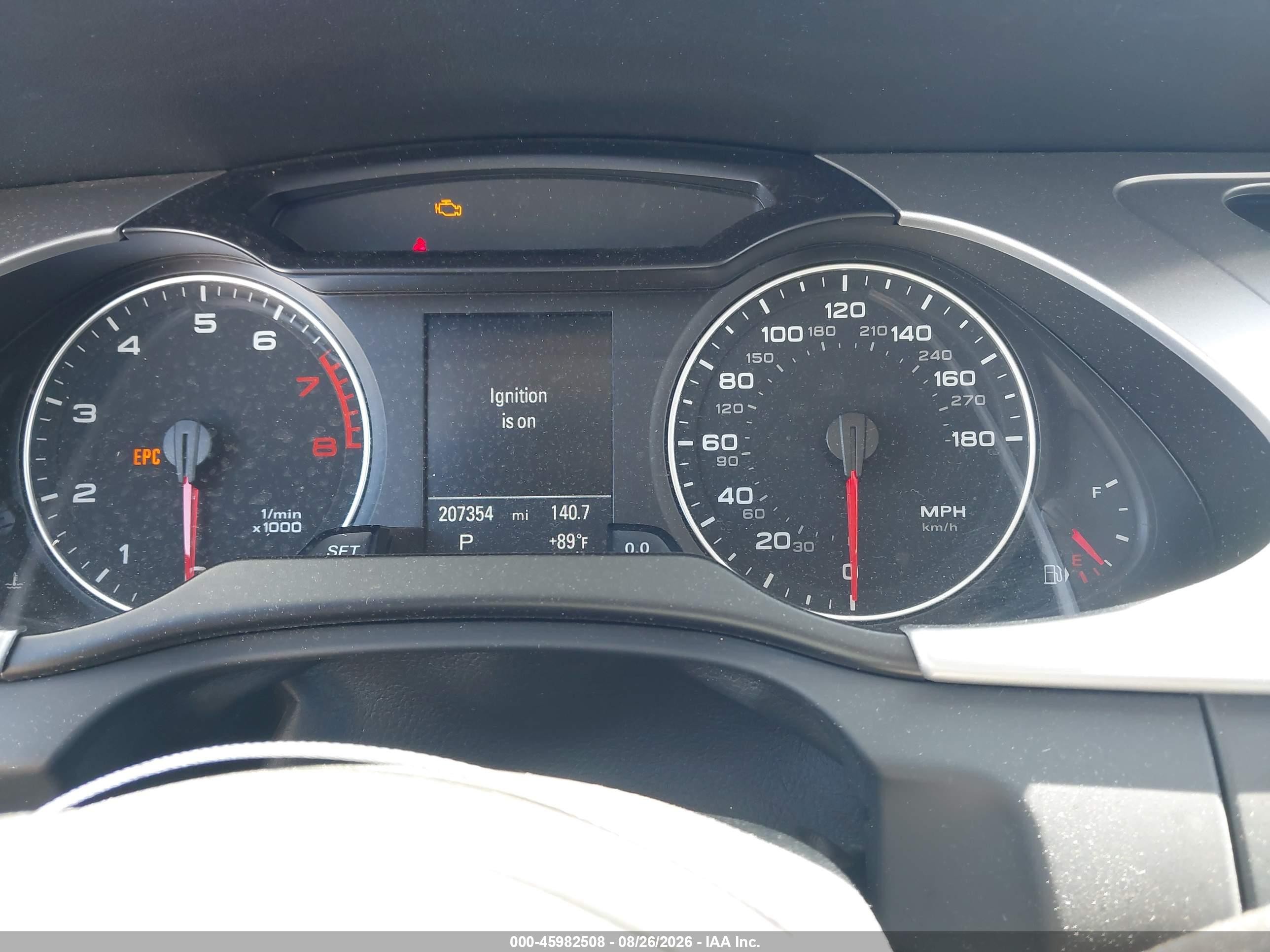 2012 Audi A4 2.0t Premium Silver vin: WAUFFAFL1CA005526