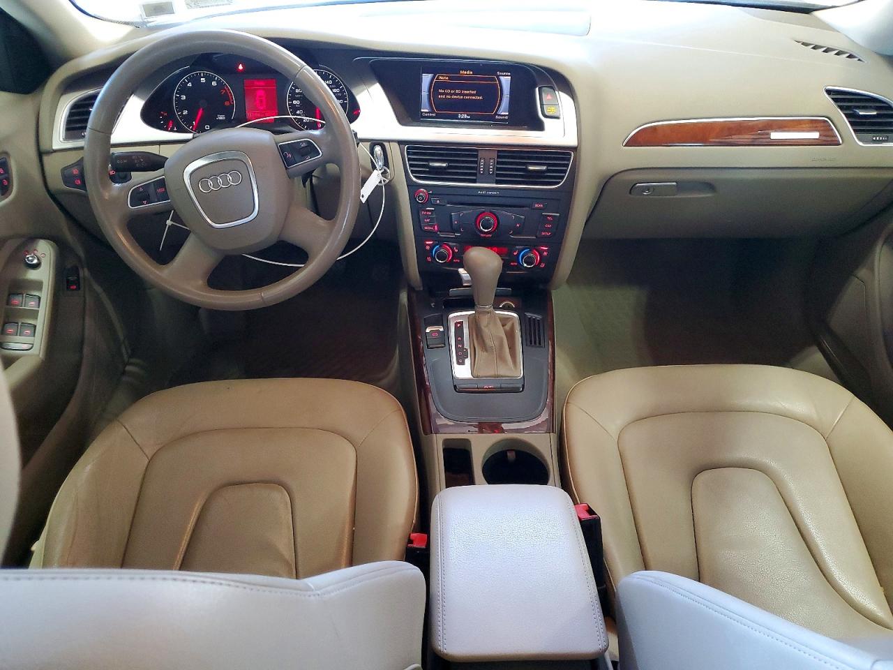 2012 Audi A4 Premium Plus White vin: WAUFFAFL1CA088696