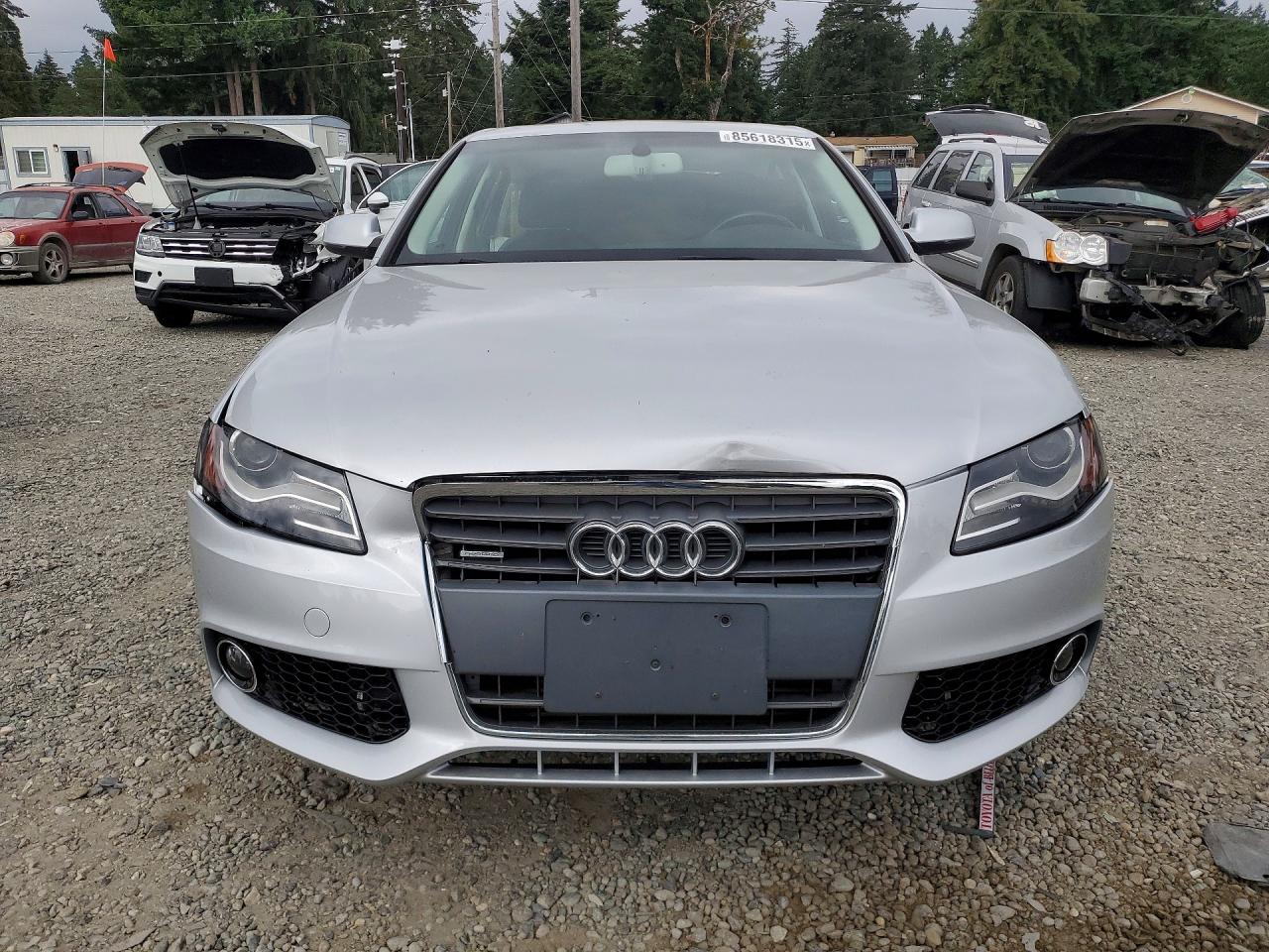 2012 Audi A4 Premium Plus Silver vin: WAUFFAFL1CN001324