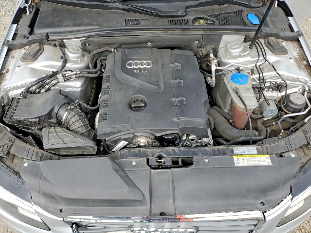 2012 Audi A4 Premium Plus Silver vin: WAUFFAFL1CN001324