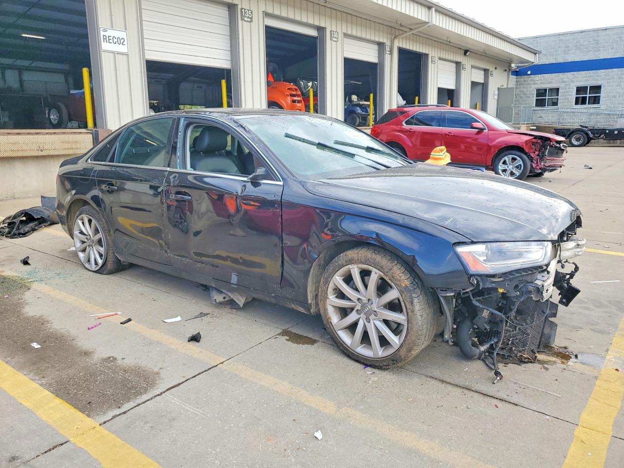 2013 Audi A4 Premium Plus Black vin: WAUFFAFL1DN021073