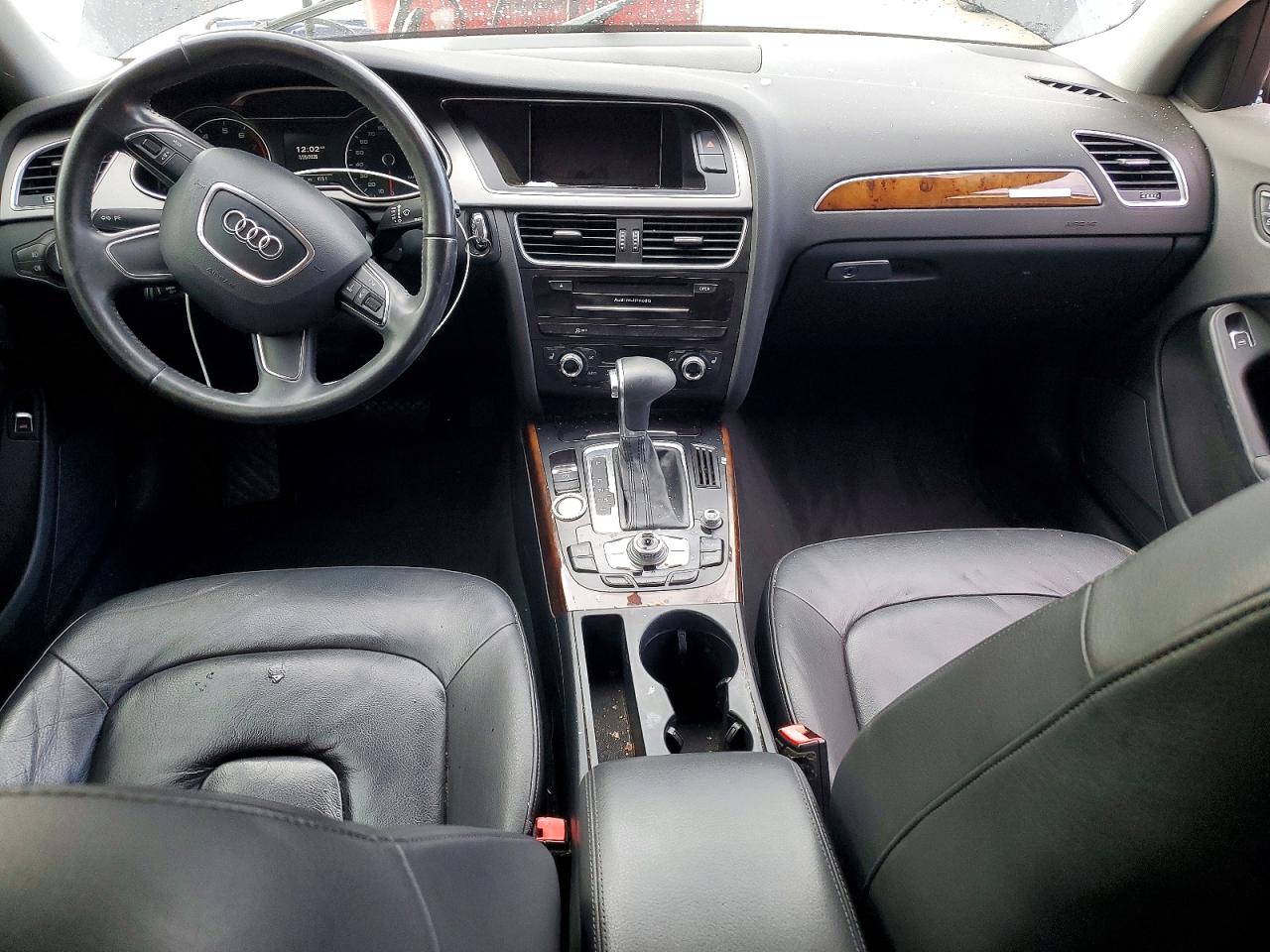 2013 Audi A4 Premium Plus Black vin: WAUFFAFL1DN021073