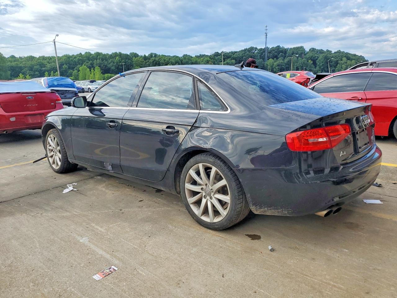 2013 Audi A4 Premium Plus Black vin: WAUFFAFL1DN021073
