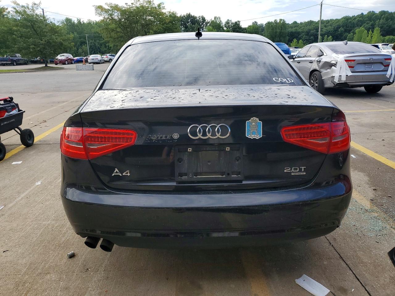 2013 Audi A4 Premium Plus Black vin: WAUFFAFL1DN021073