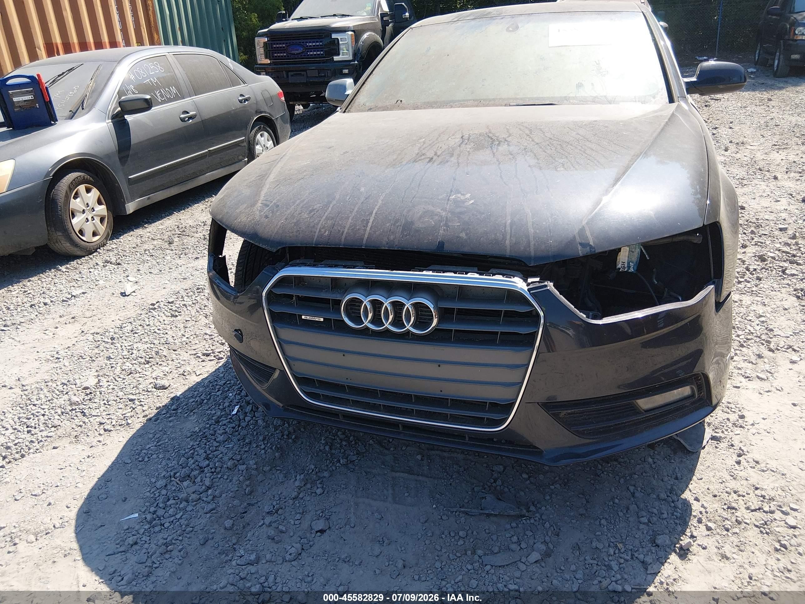 2013 Audi A4 2.0t Premium Blue vin: WAUFFAFL1DN047849