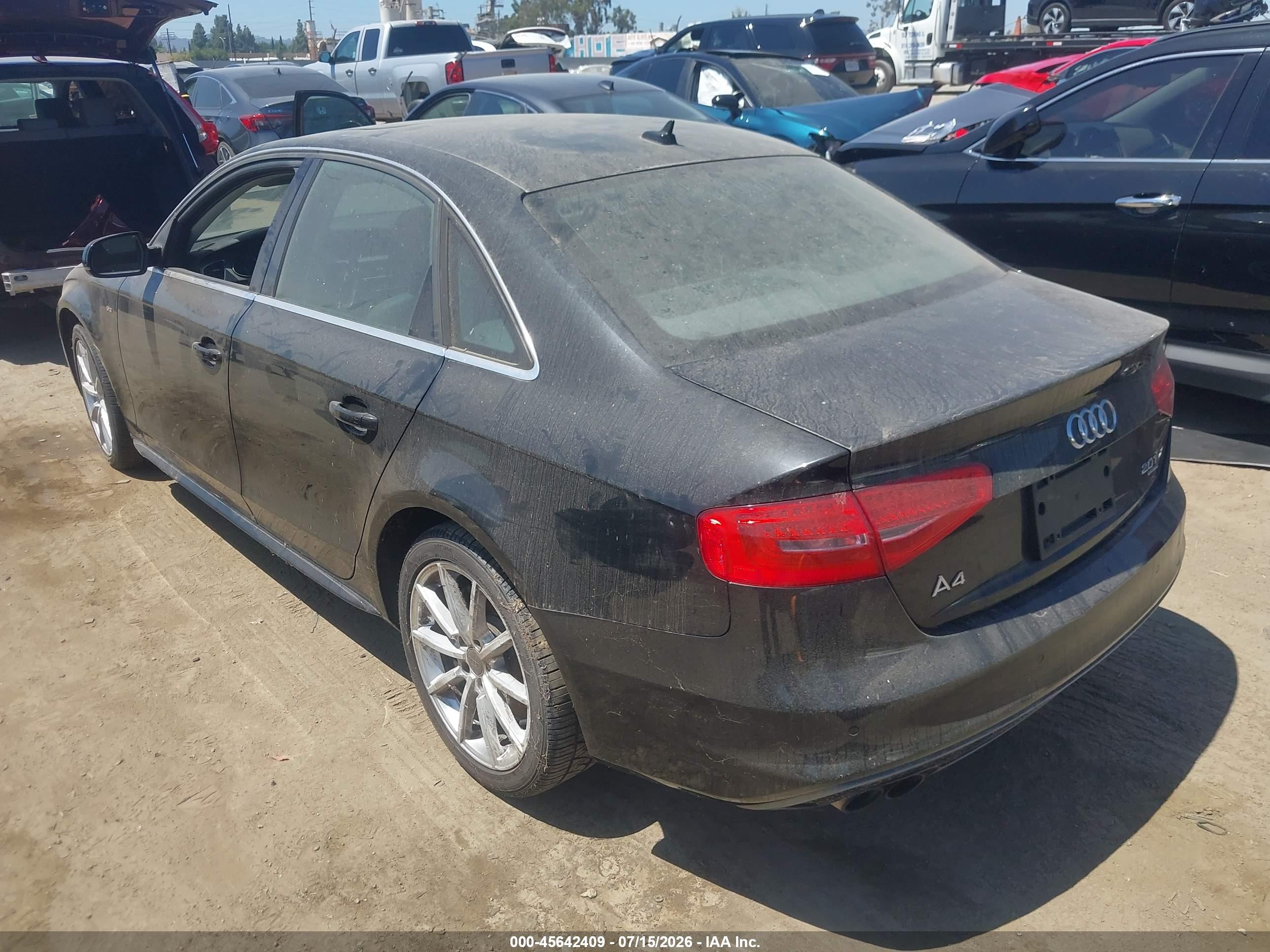 2014 Audi A4 2.0t Premium Black vin: WAUFFAFL1EA083758