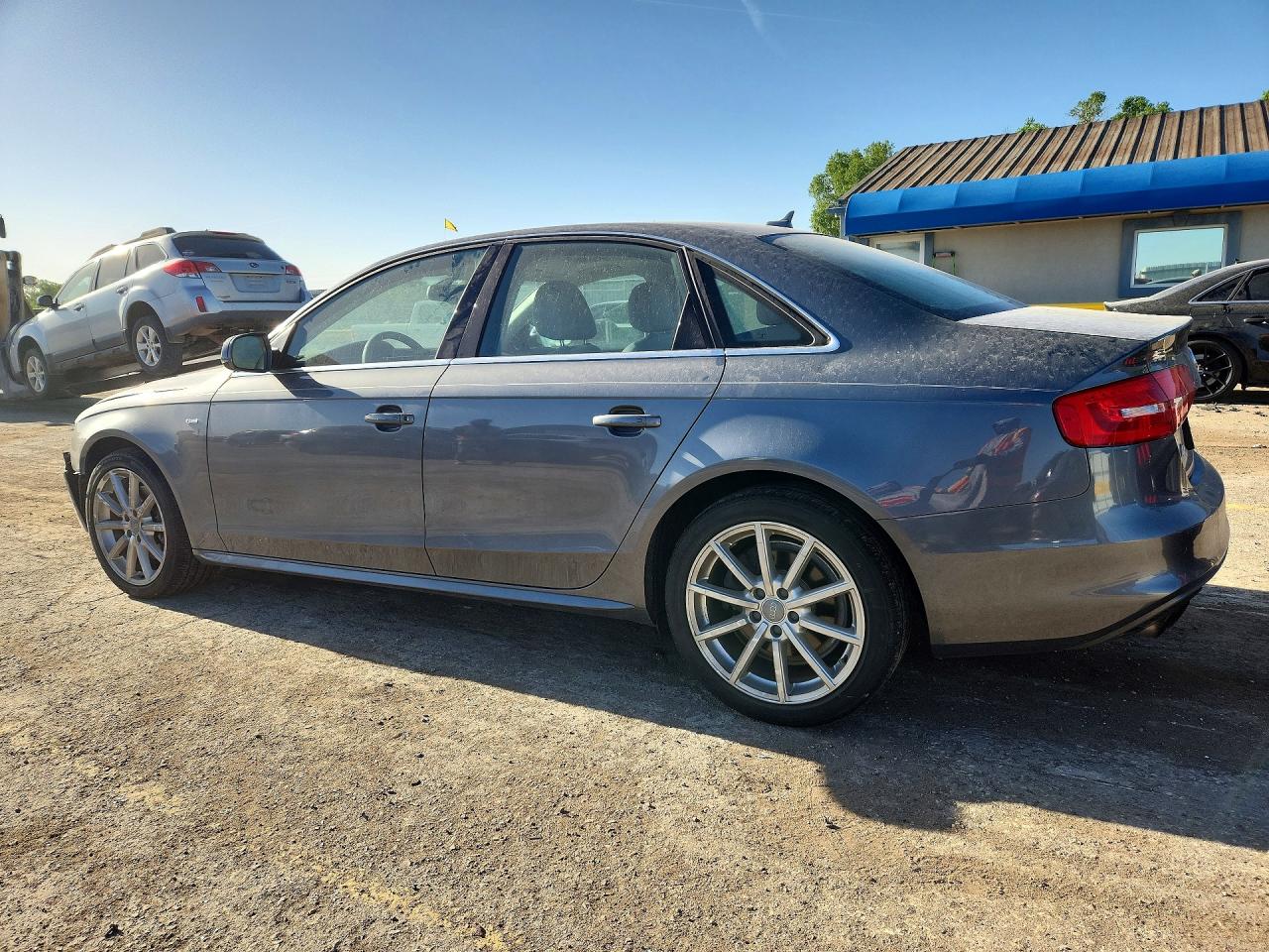 2014 Audi A4 Premium Plus Charcoal vin: WAUFFAFL1EA140816