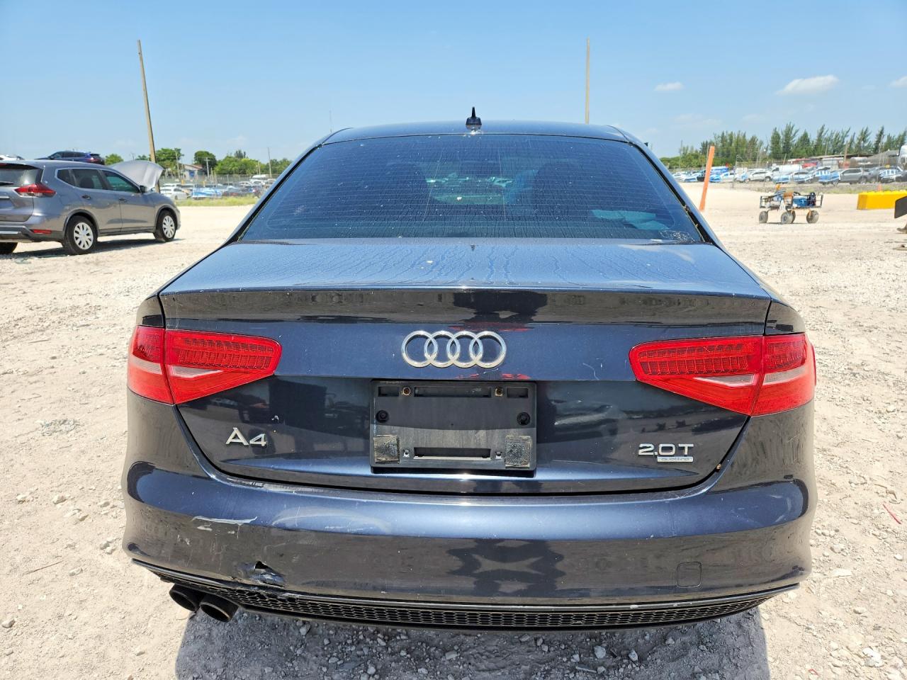 2014 Audi A4 Premium Plus Black vin: WAUFFAFL1EN005795