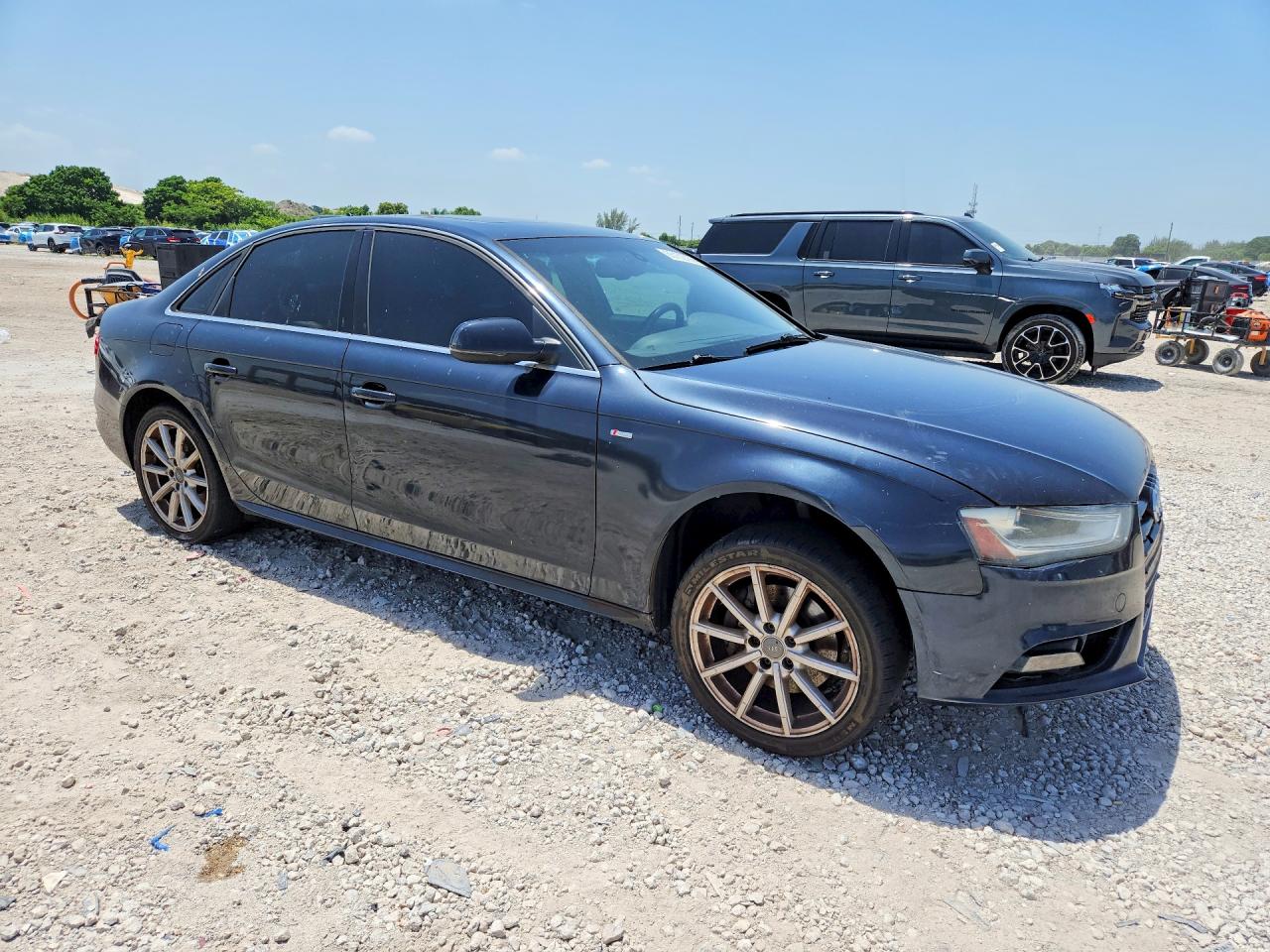 2014 Audi A4 Premium Plus Black vin: WAUFFAFL1EN005795