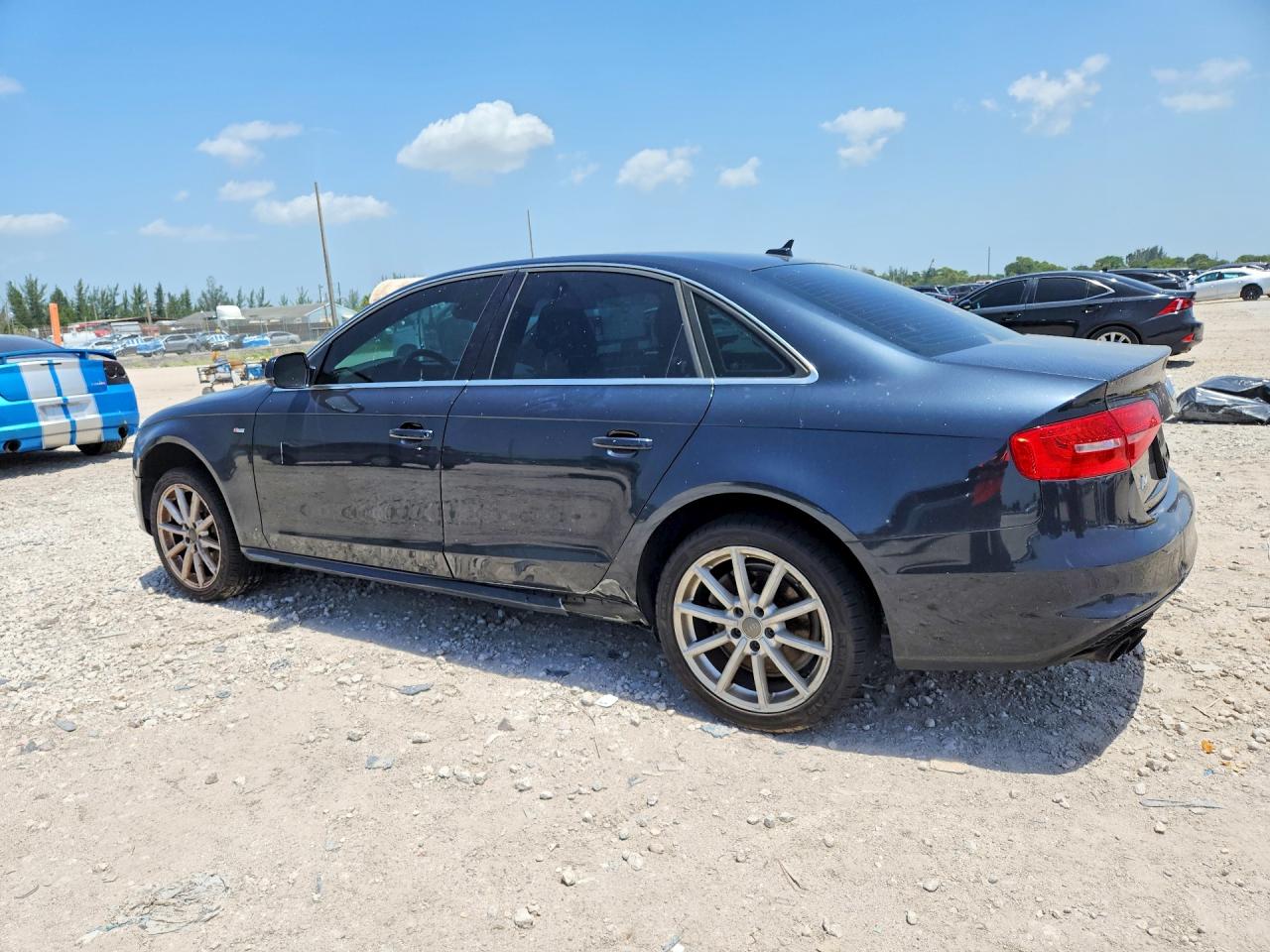 2014 Audi A4 Premium Plus Black vin: WAUFFAFL1EN005795