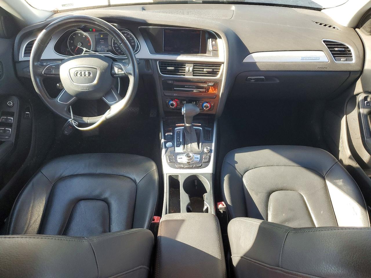 2014 Audi A4 Premium Plus White vin: WAUFFAFL1EN017574