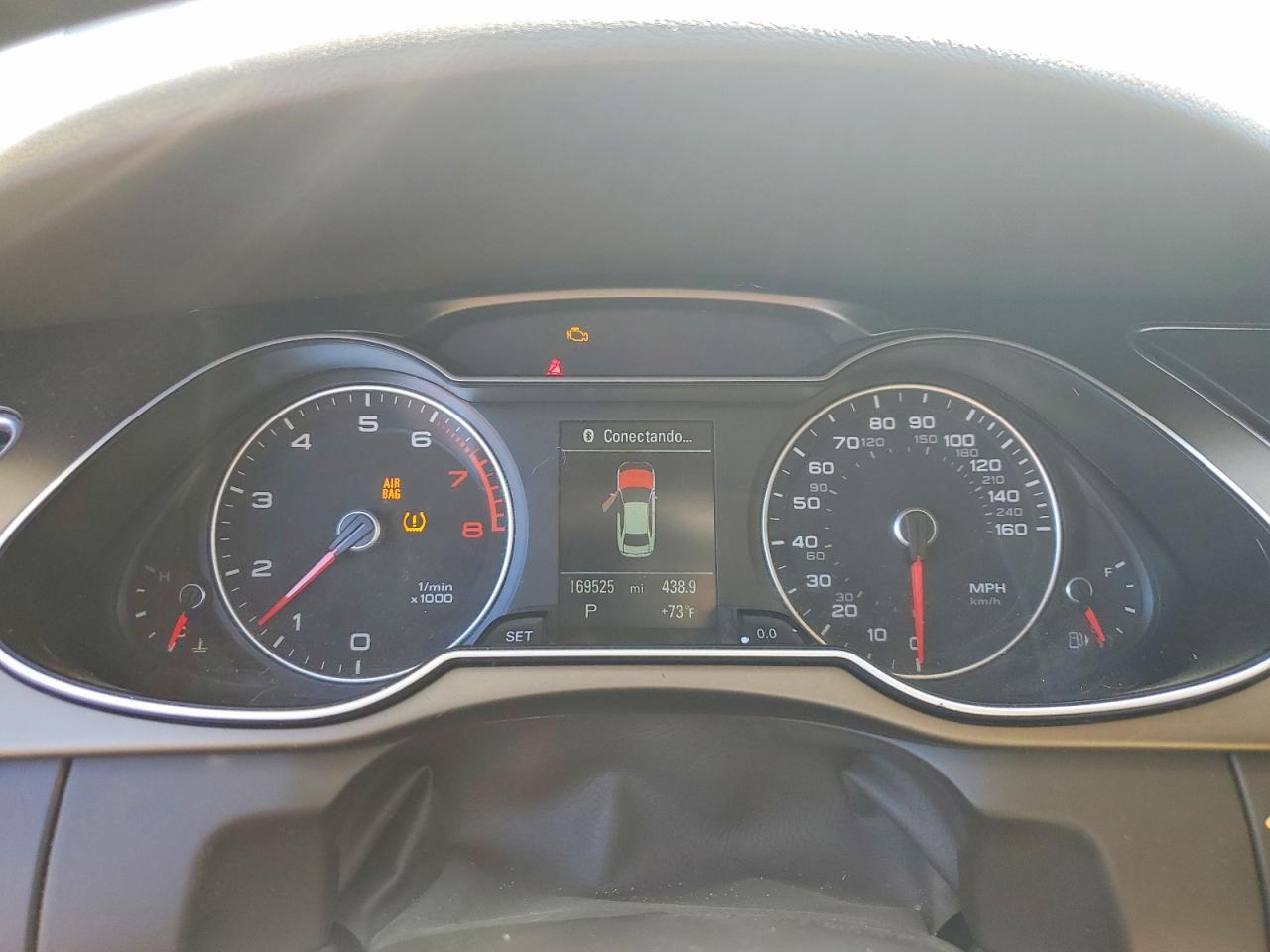 2014 Audi A4 Premium Plus White vin: WAUFFAFL1EN036769
