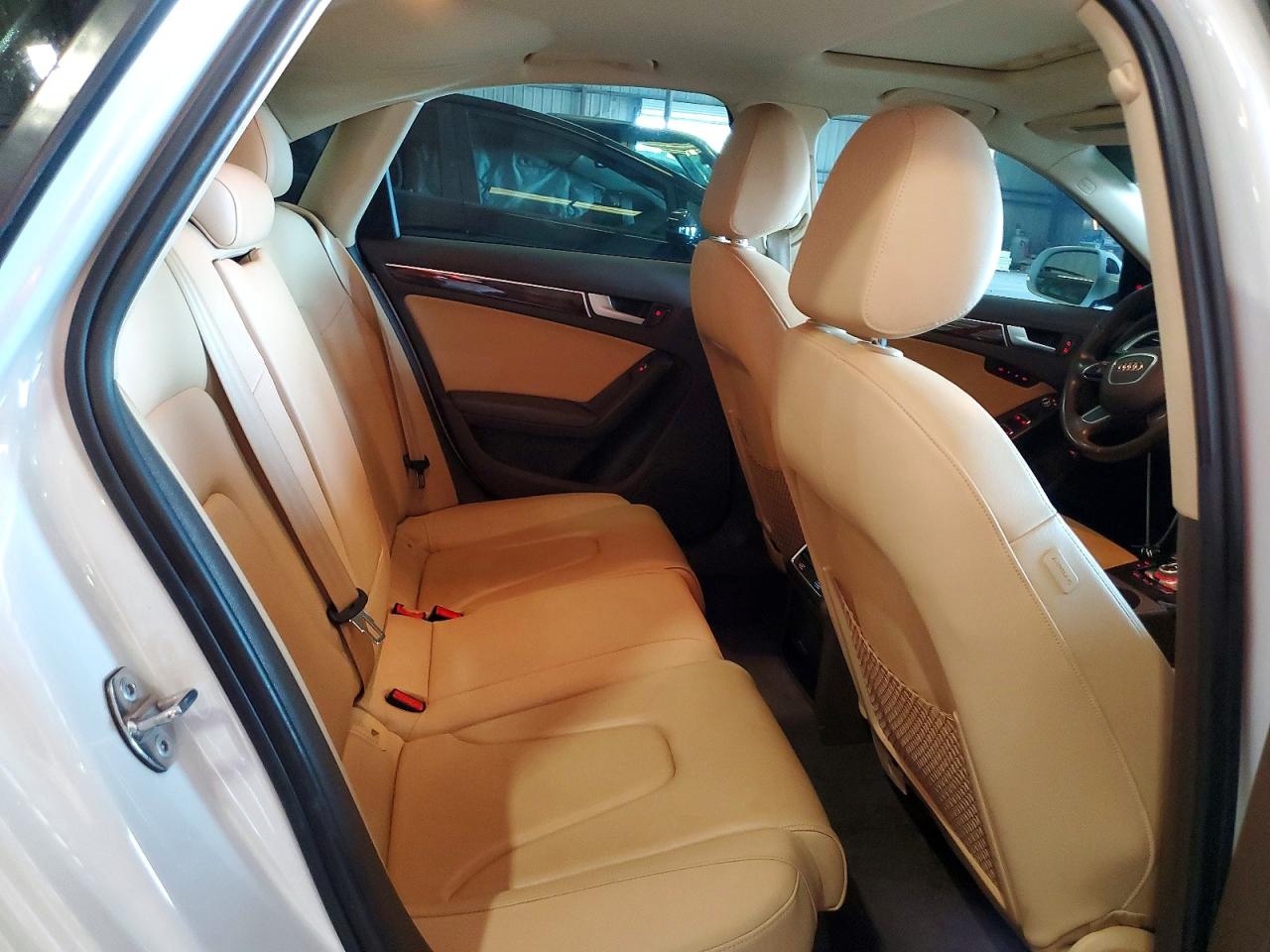 2014 Audi A4 Premium Plus White vin: WAUFFAFL1EN036822