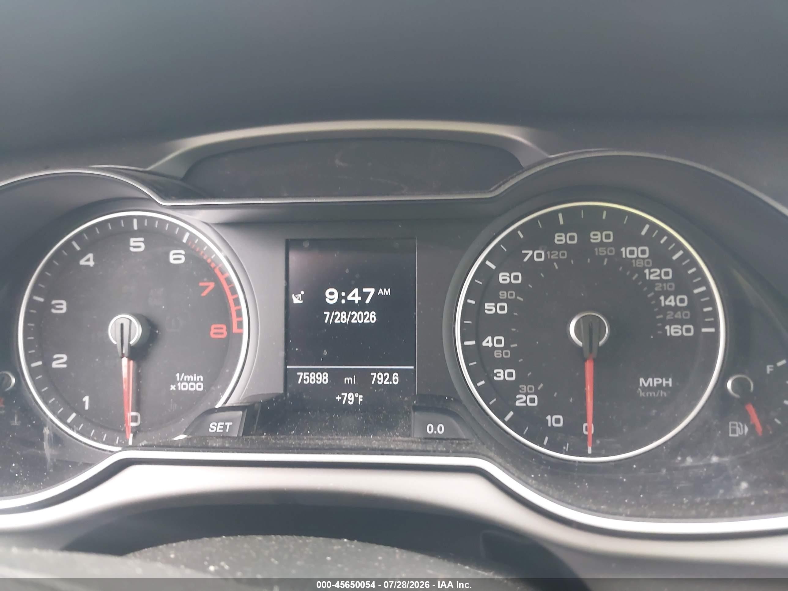 2014 Audi A4 2.0t Premium Blue vin: WAUFFAFL1EN038781