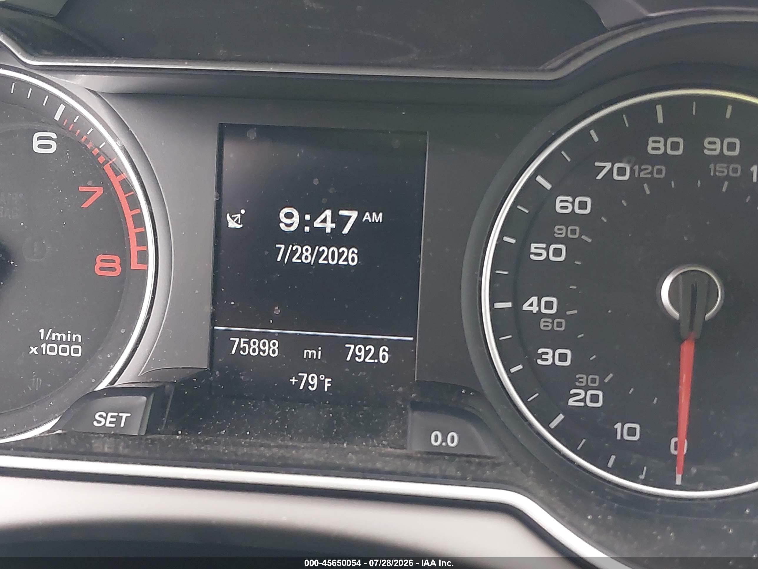 2014 Audi A4 2.0t Premium Blue vin: WAUFFAFL1EN038781