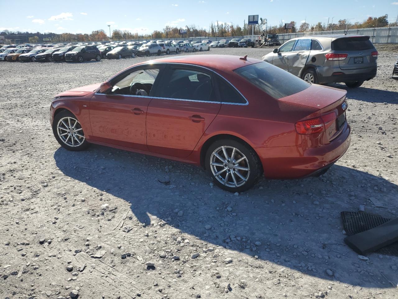 2014 Audi A4 Premium Plus Red vin: WAUFFAFL1EN042006