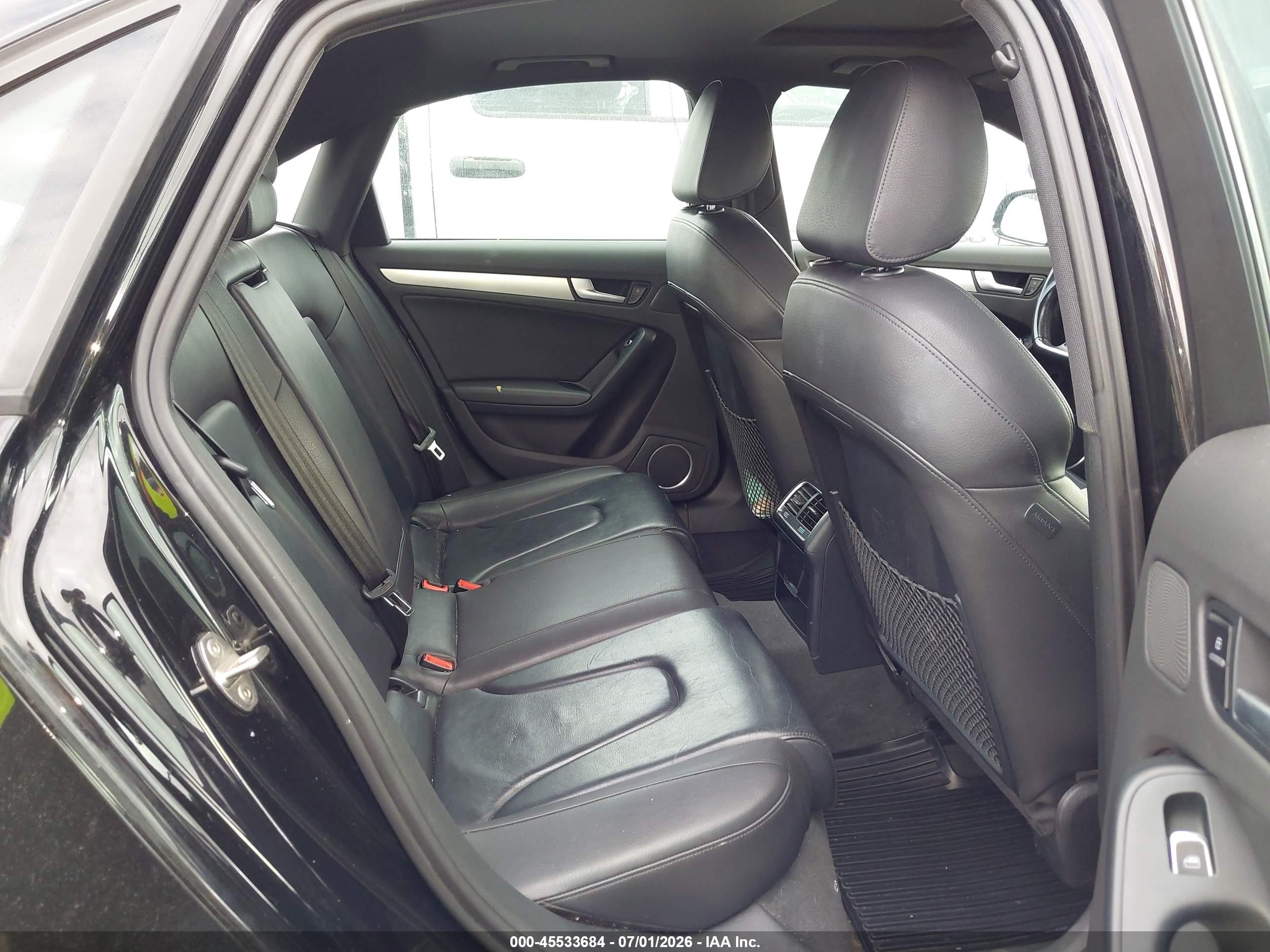 2015 Audi A4 2.0t Premium Черный vin: WAUFFAFL1FN001814