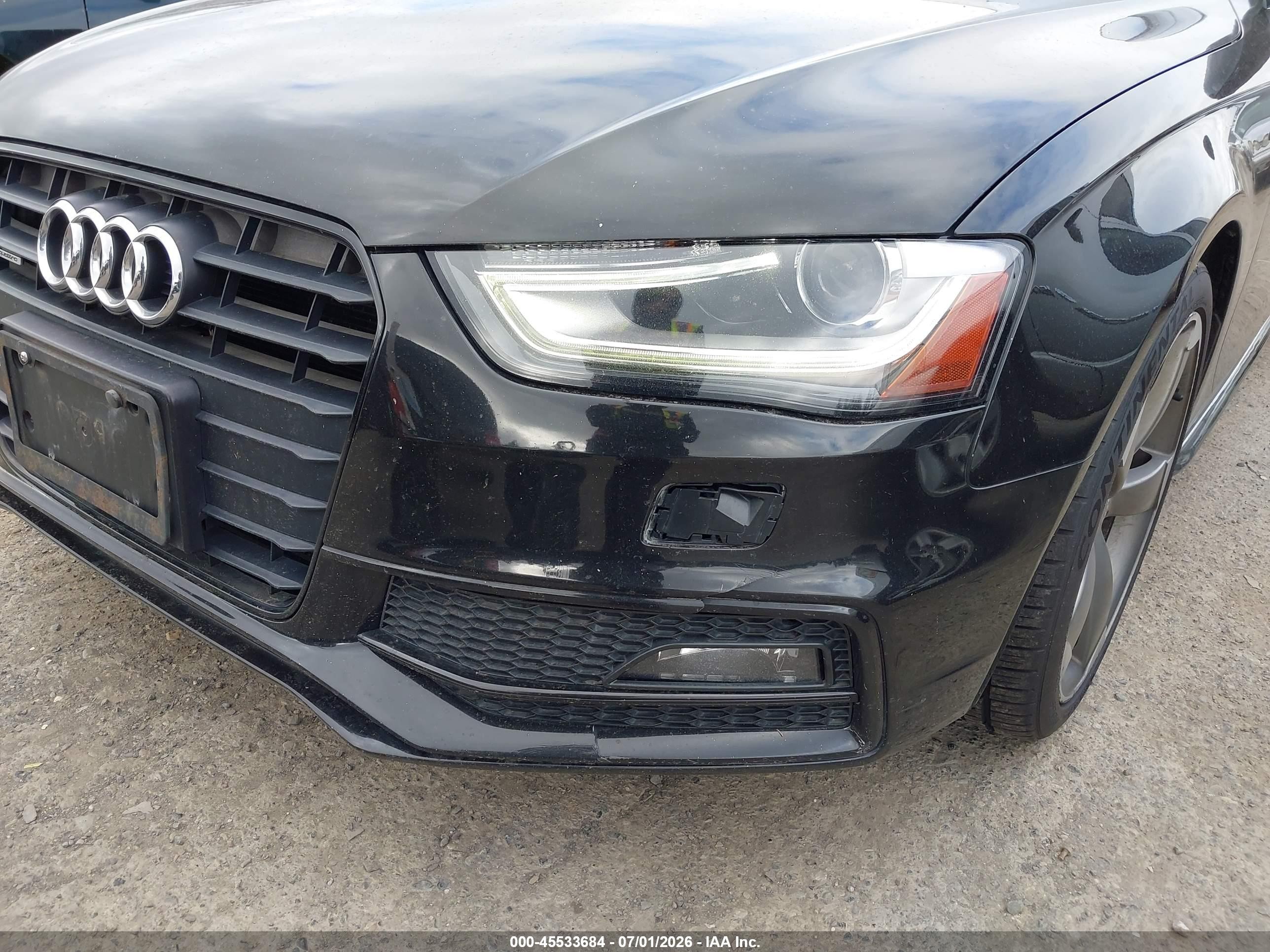 2015 Audi A4 2.0t Premium Черный vin: WAUFFAFL1FN001814