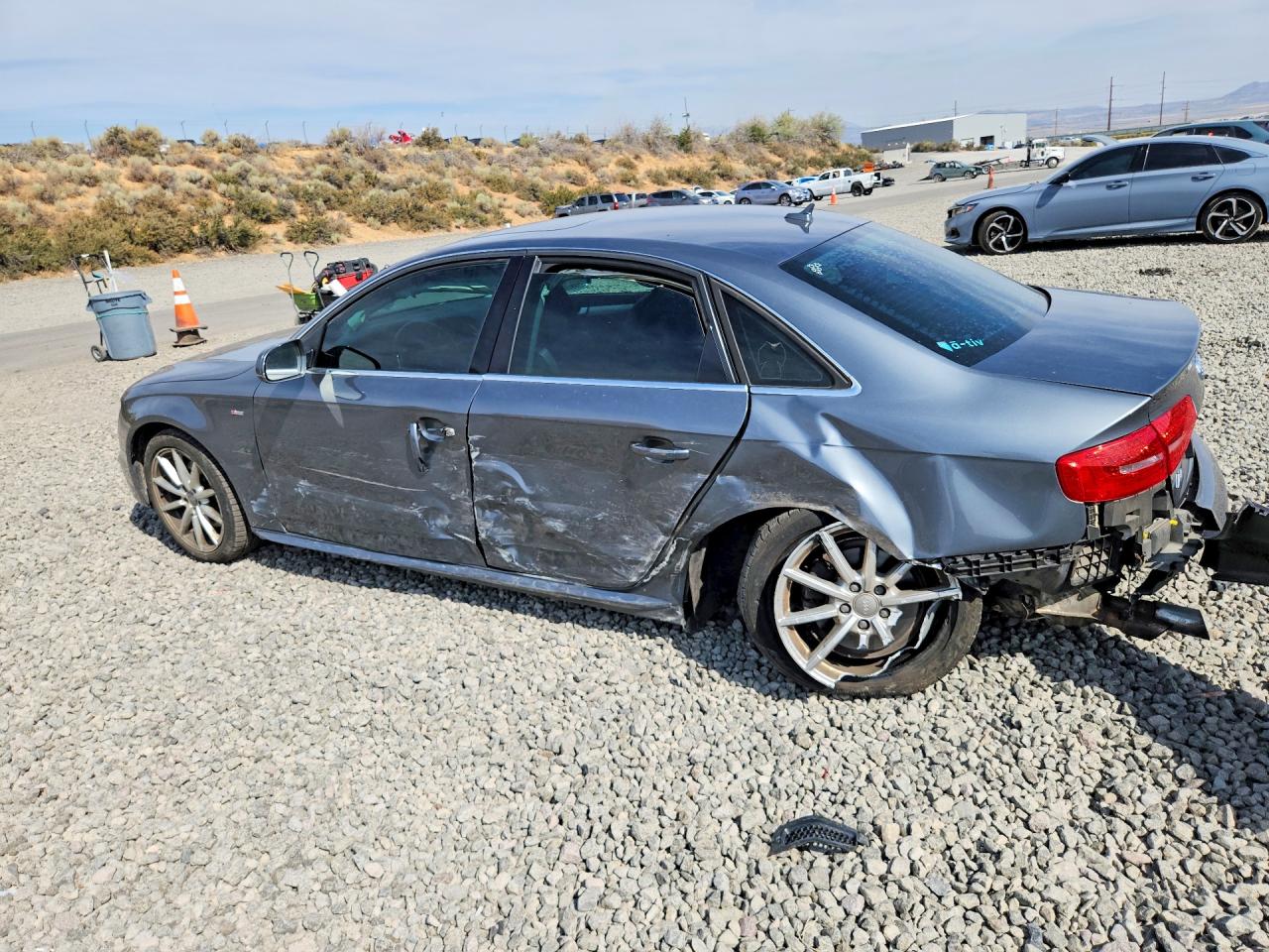 2015 Audi A4 Premium Plus Серый vin: WAUFFAFL1FN010576