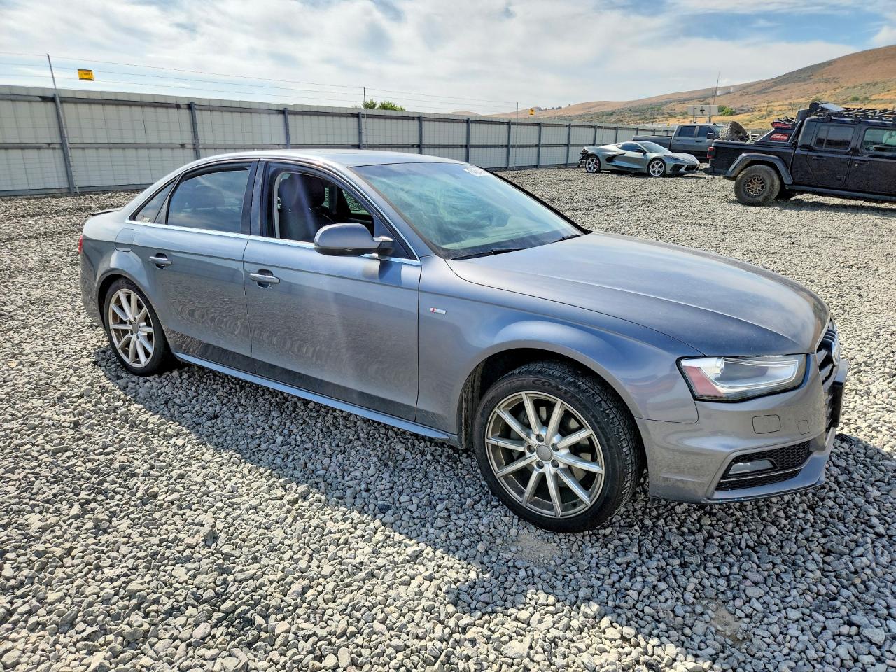 2015 Audi A4 Premium Plus Серый vin: WAUFFAFL1FN010576