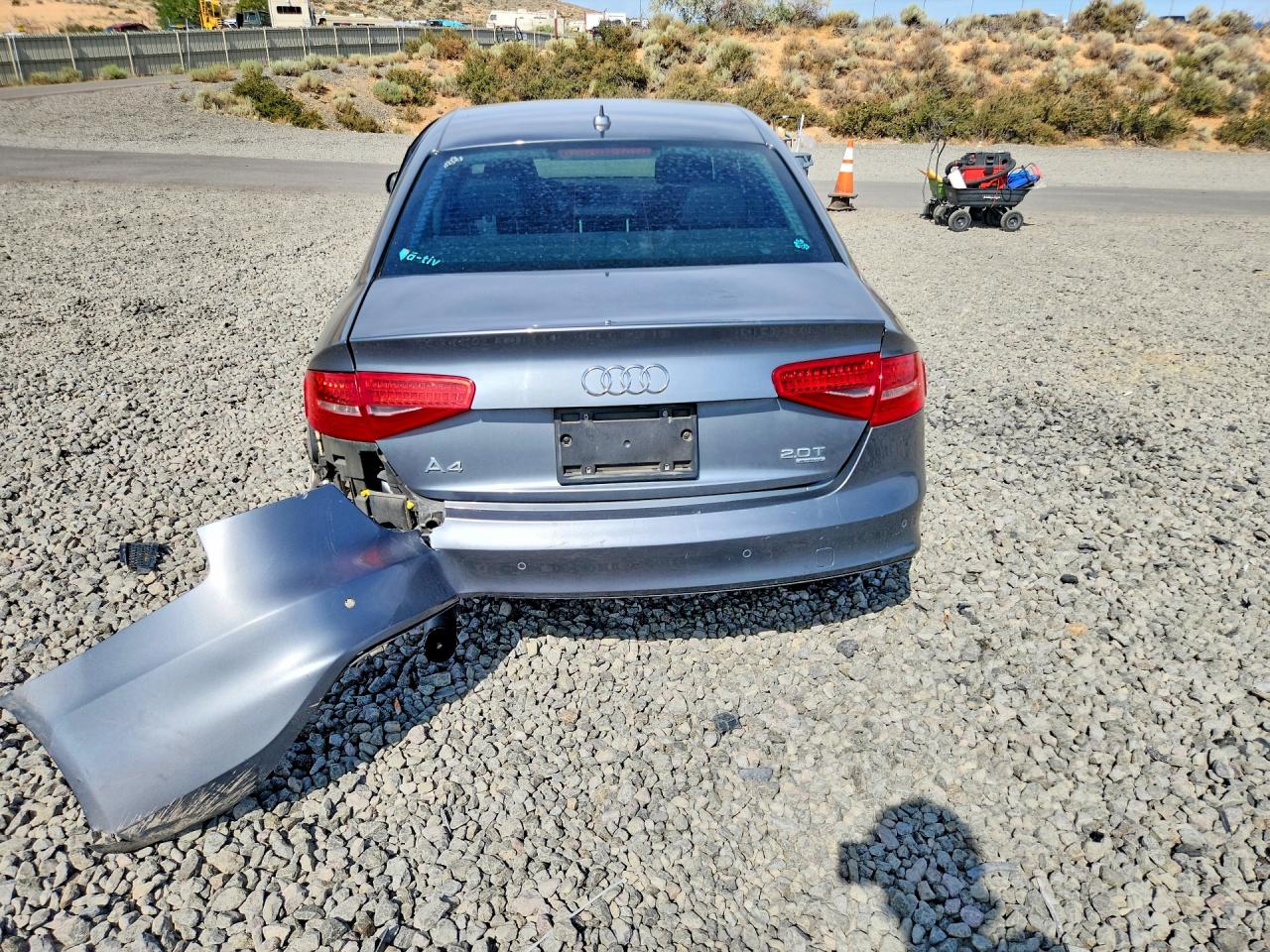 2015 Audi A4 Premium Plus Серый vin: WAUFFAFL1FN010576