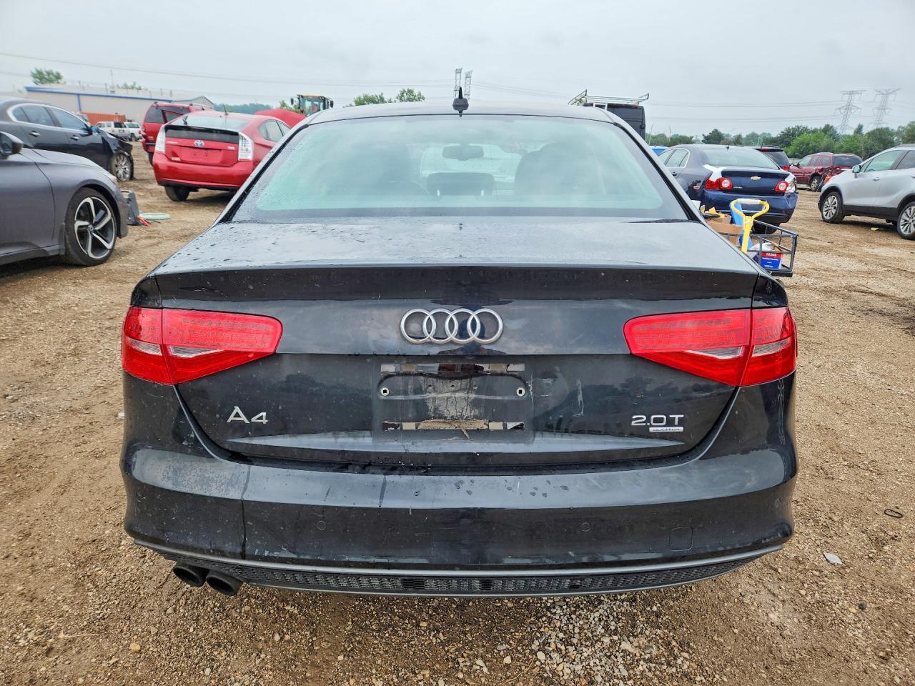 2015 Audi A4 Premium Plus Black vin: WAUFFAFL1FN017768