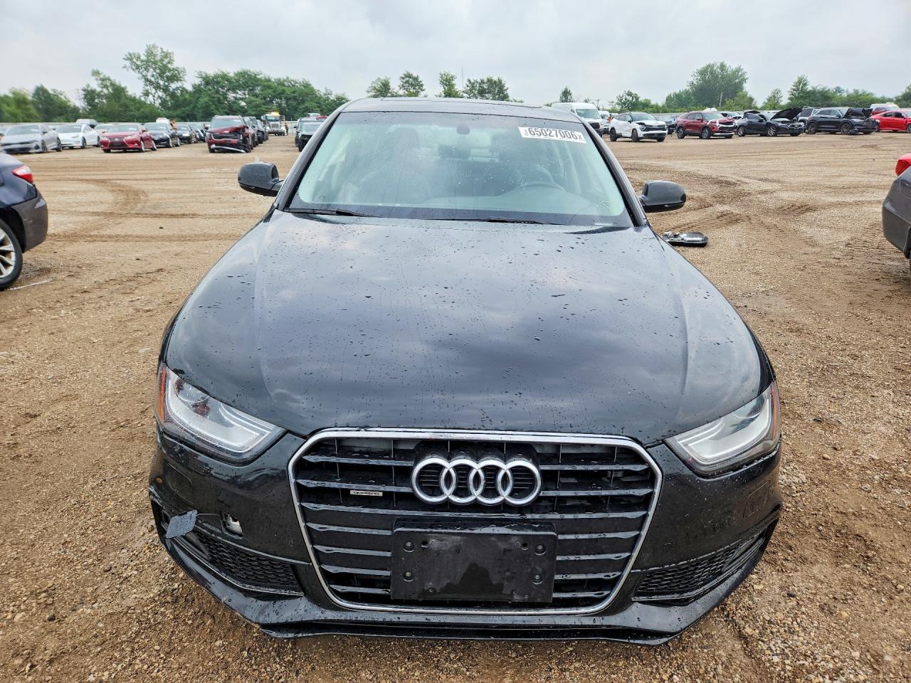 2015 Audi A4 Premium Plus Black vin: WAUFFAFL1FN017768
