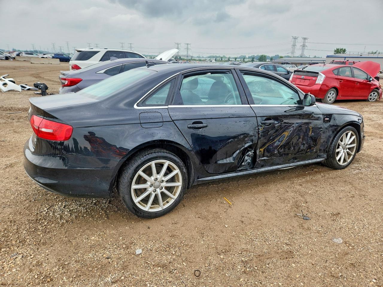 2015 Audi A4 Premium Plus Black vin: WAUFFAFL1FN017768