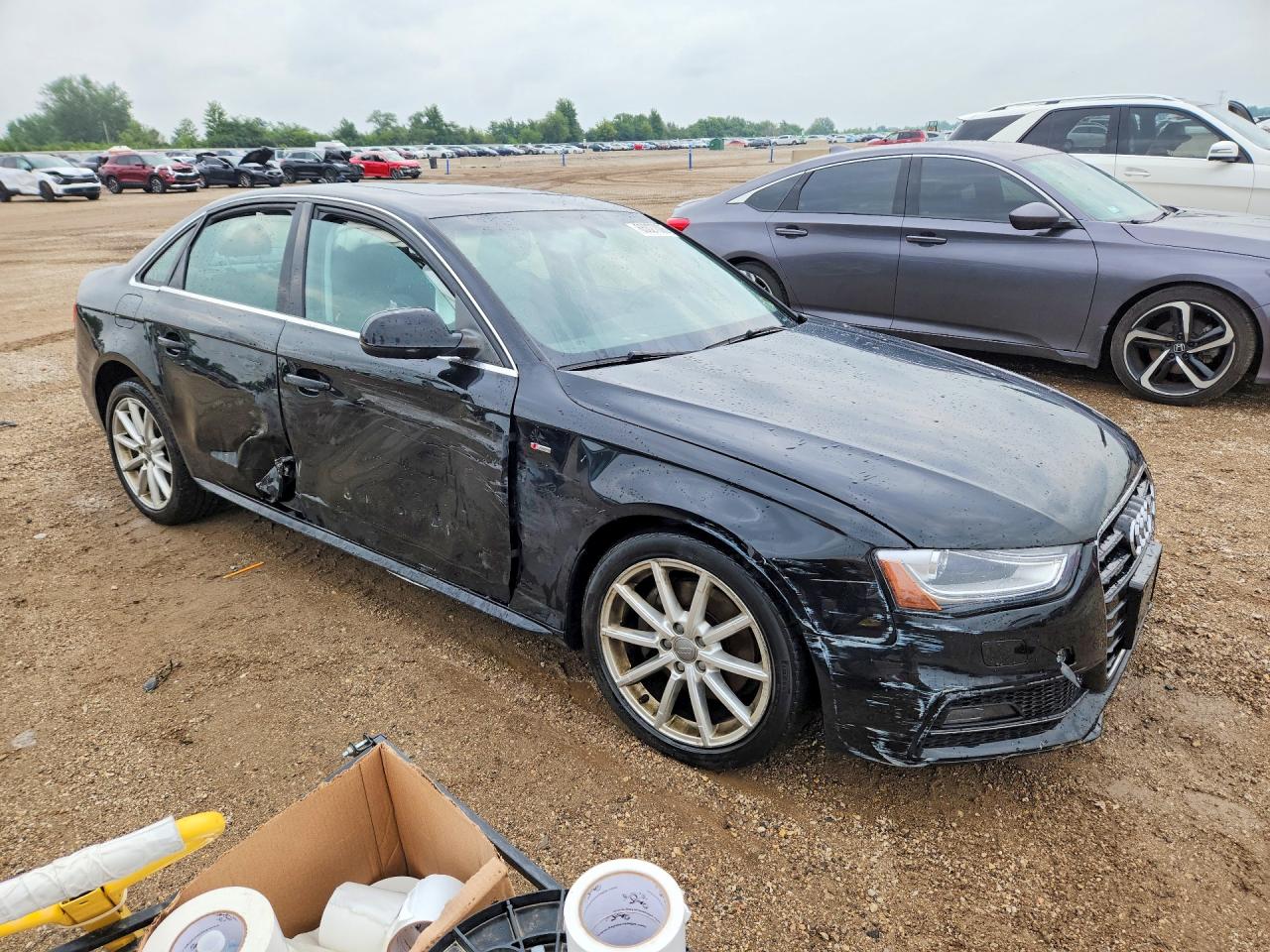 2015 Audi A4 Premium Plus Black vin: WAUFFAFL1FN017768