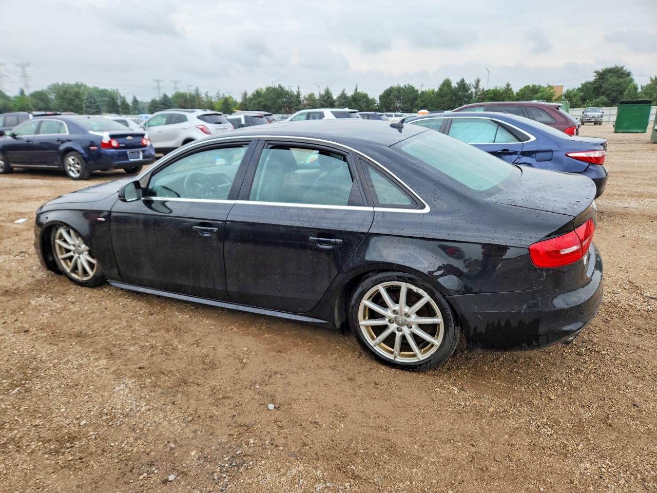 2015 Audi A4 Premium Plus Black vin: WAUFFAFL1FN017768