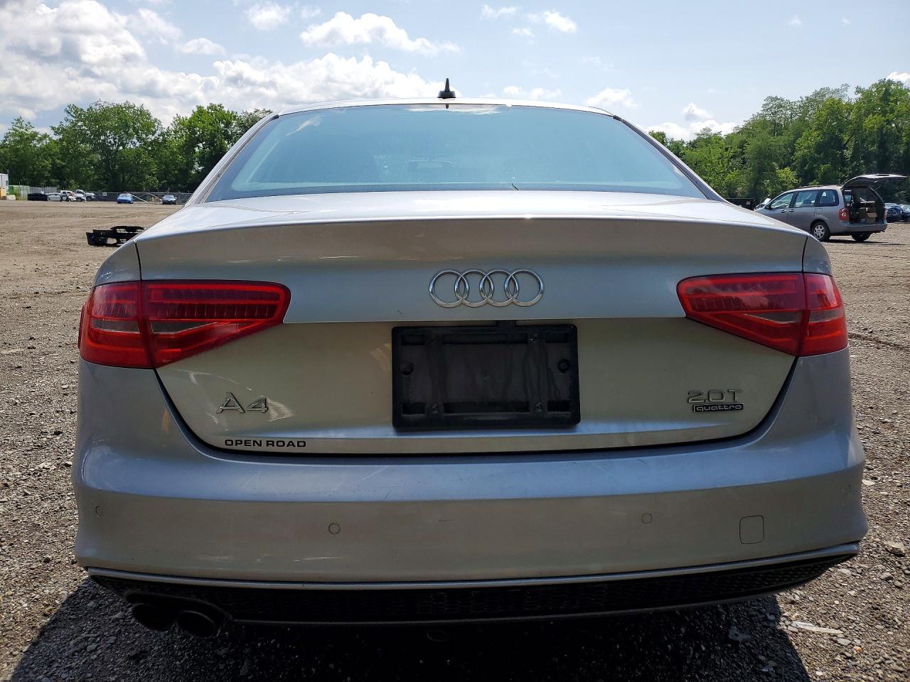 2015 Audi A4 Premium Plus Silver vin: WAUFFAFL1FN025899