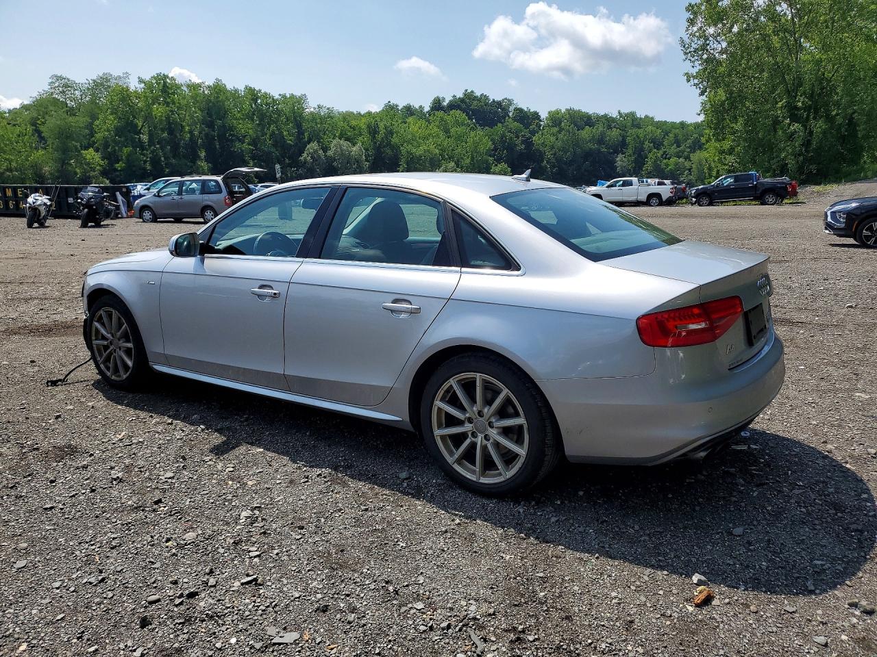 2015 Audi A4 Premium Plus Silver vin: WAUFFAFL1FN025899