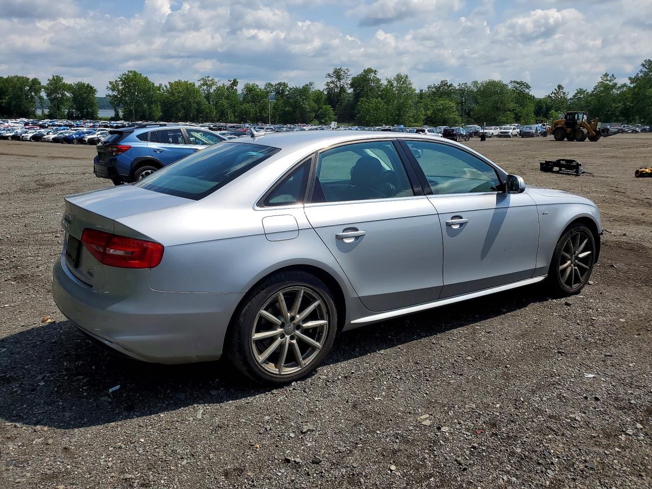 2015 Audi A4 Premium Plus Silver vin: WAUFFAFL1FN025899