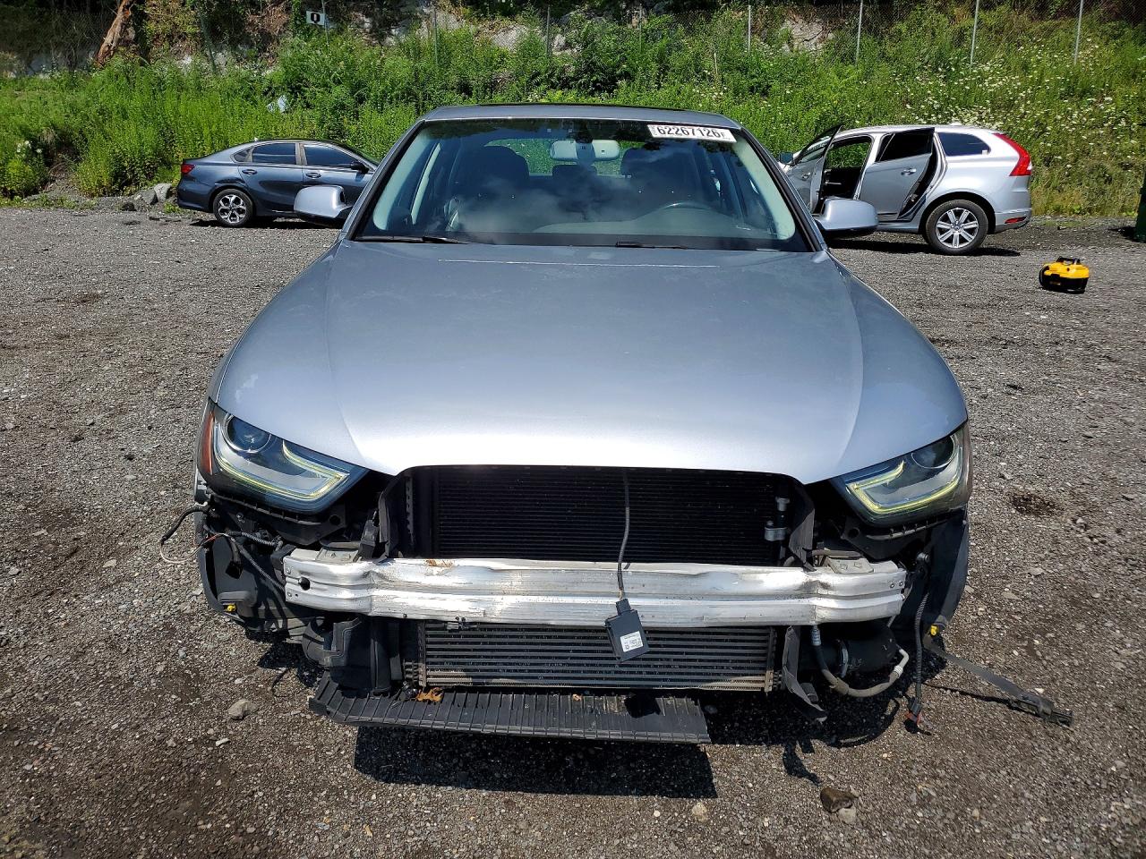 2015 Audi A4 Premium Plus Silver vin: WAUFFAFL1FN025899