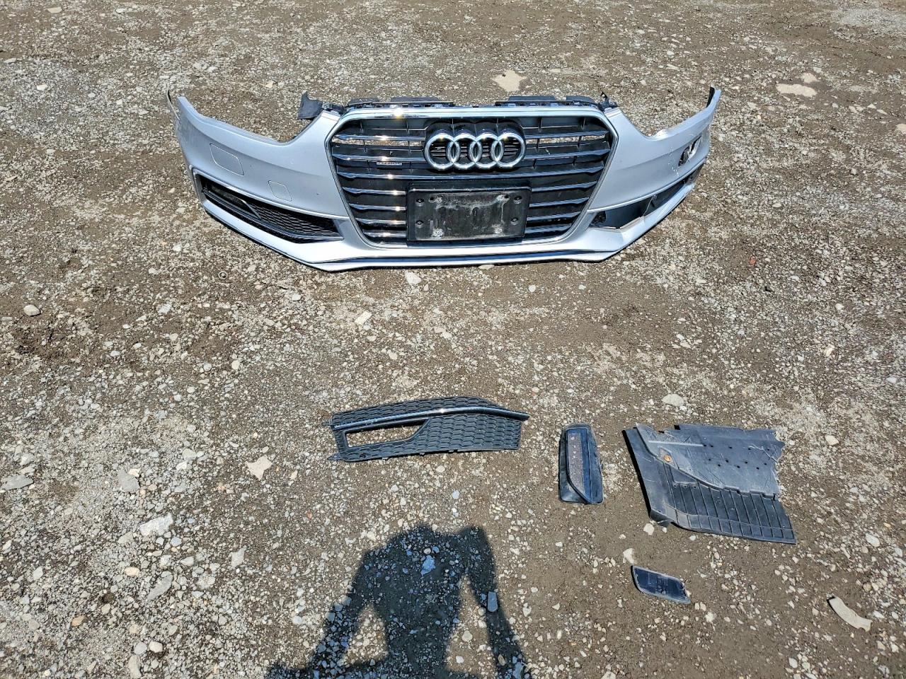 2015 Audi A4 Premium Plus Silver vin: WAUFFAFL1FN025899