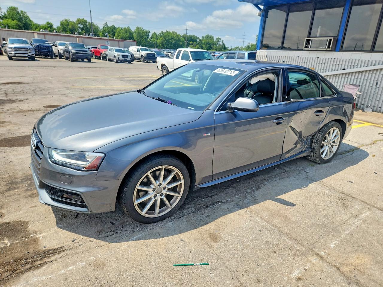 2015 Audi A4 Premium Plus Silver vin: WAUFFAFL1FN028723