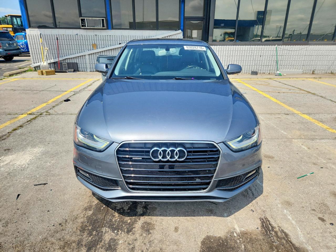 2015 Audi A4 Premium Plus Silver vin: WAUFFAFL1FN028723