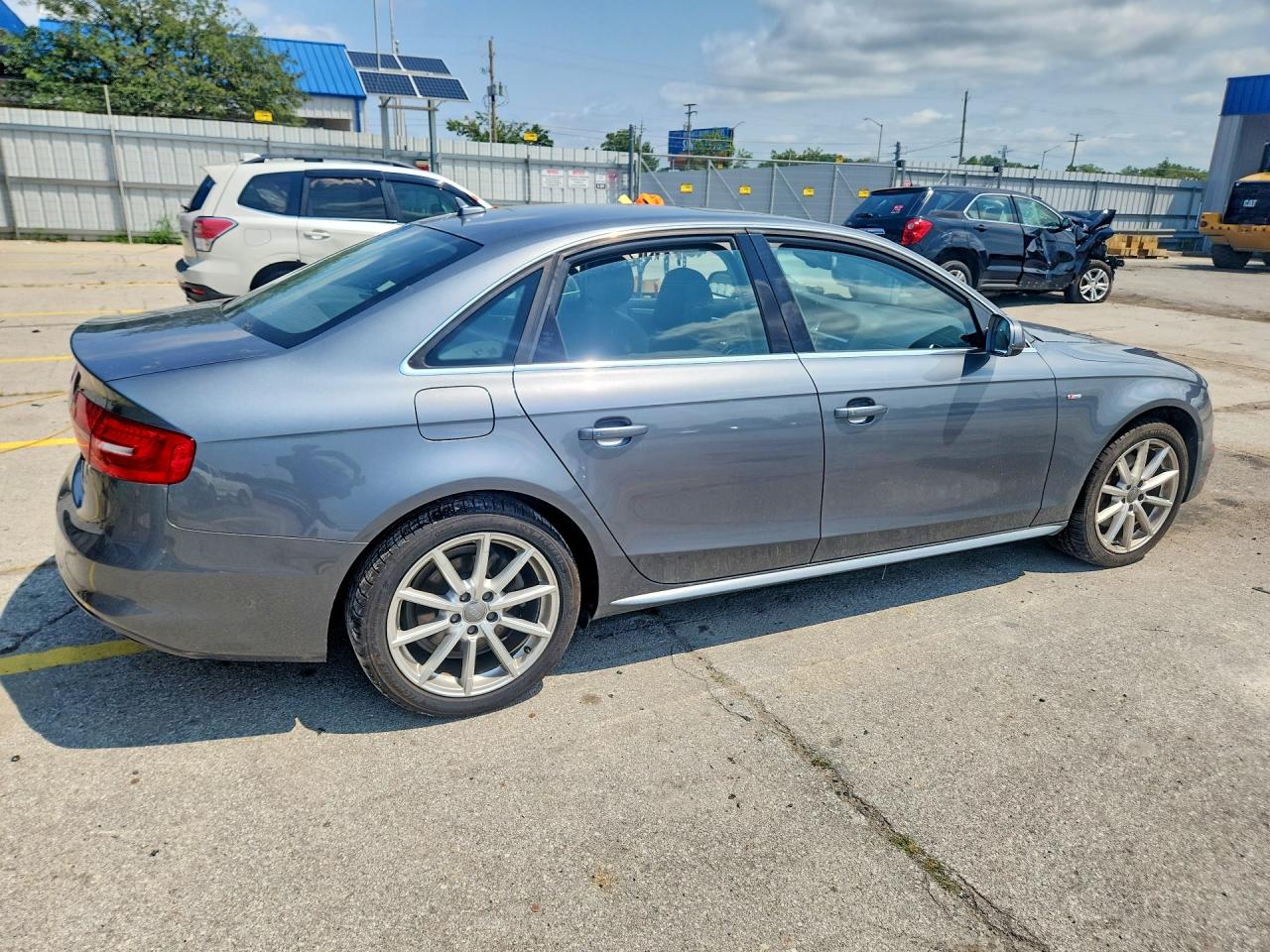 2015 Audi A4 Premium Plus Silver vin: WAUFFAFL1FN028723