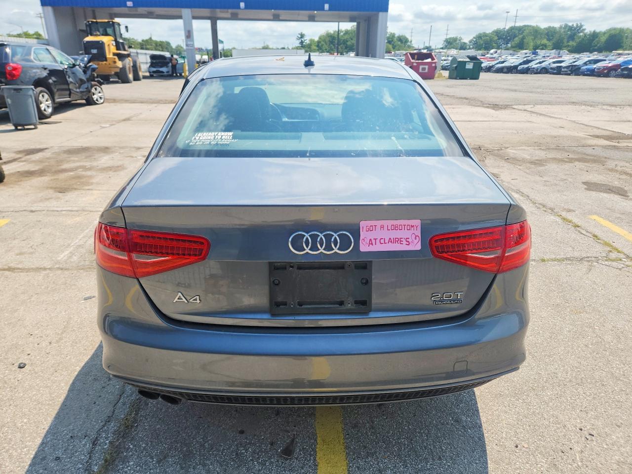 2015 Audi A4 Premium Plus Silver vin: WAUFFAFL1FN028723