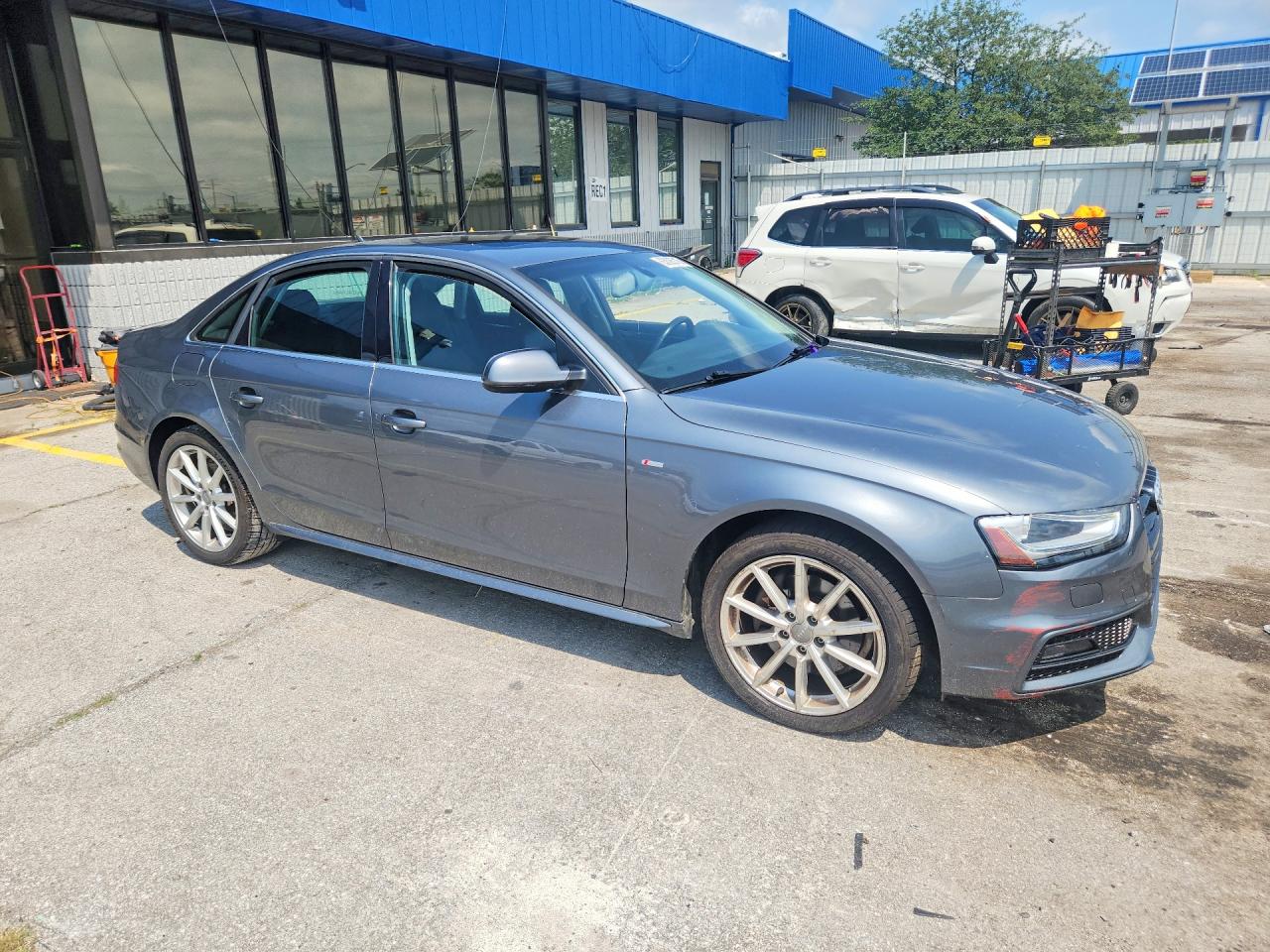 2015 Audi A4 Premium Plus Silver vin: WAUFFAFL1FN028723