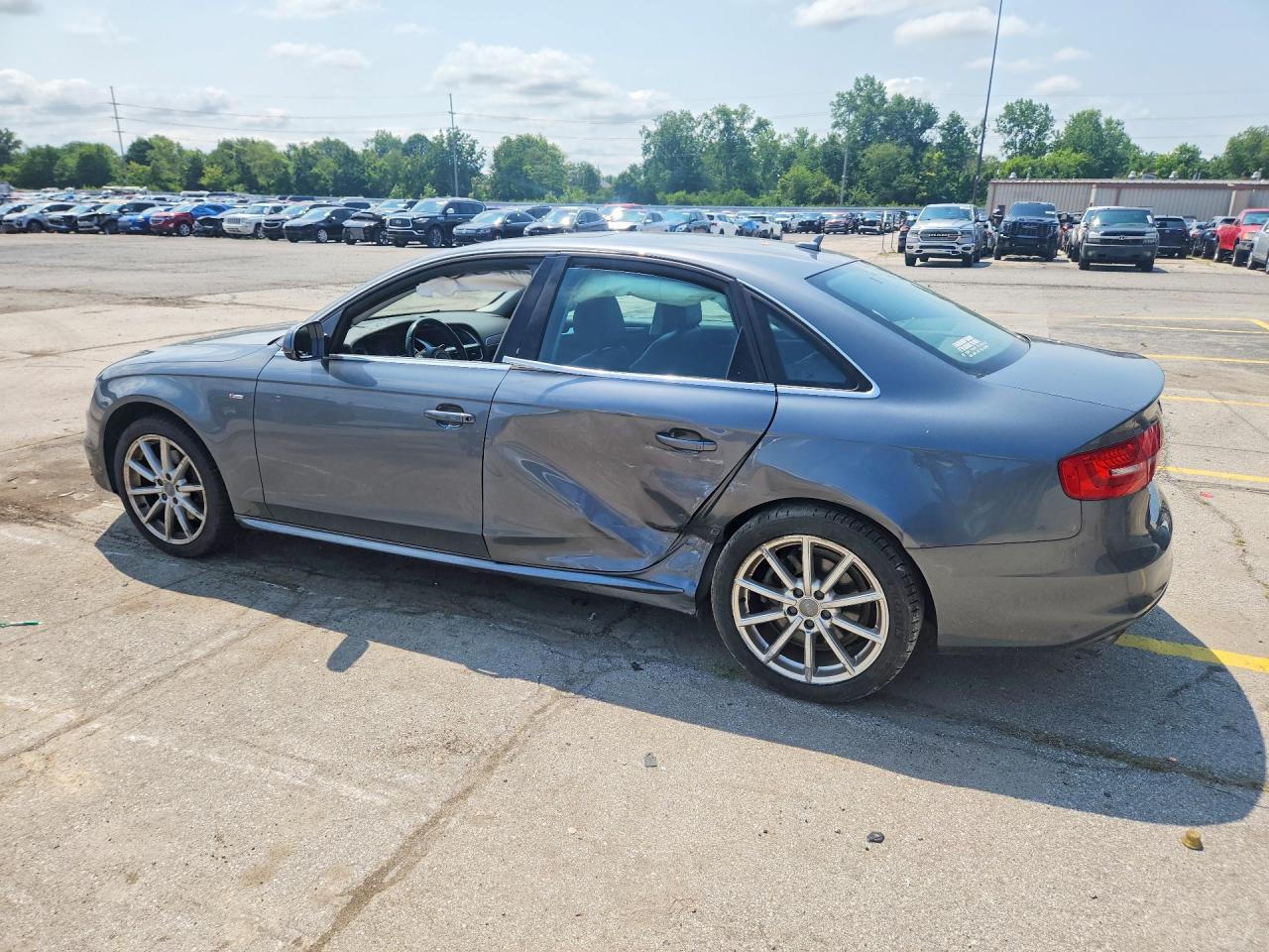 2015 Audi A4 Premium Plus Silver vin: WAUFFAFL1FN028723