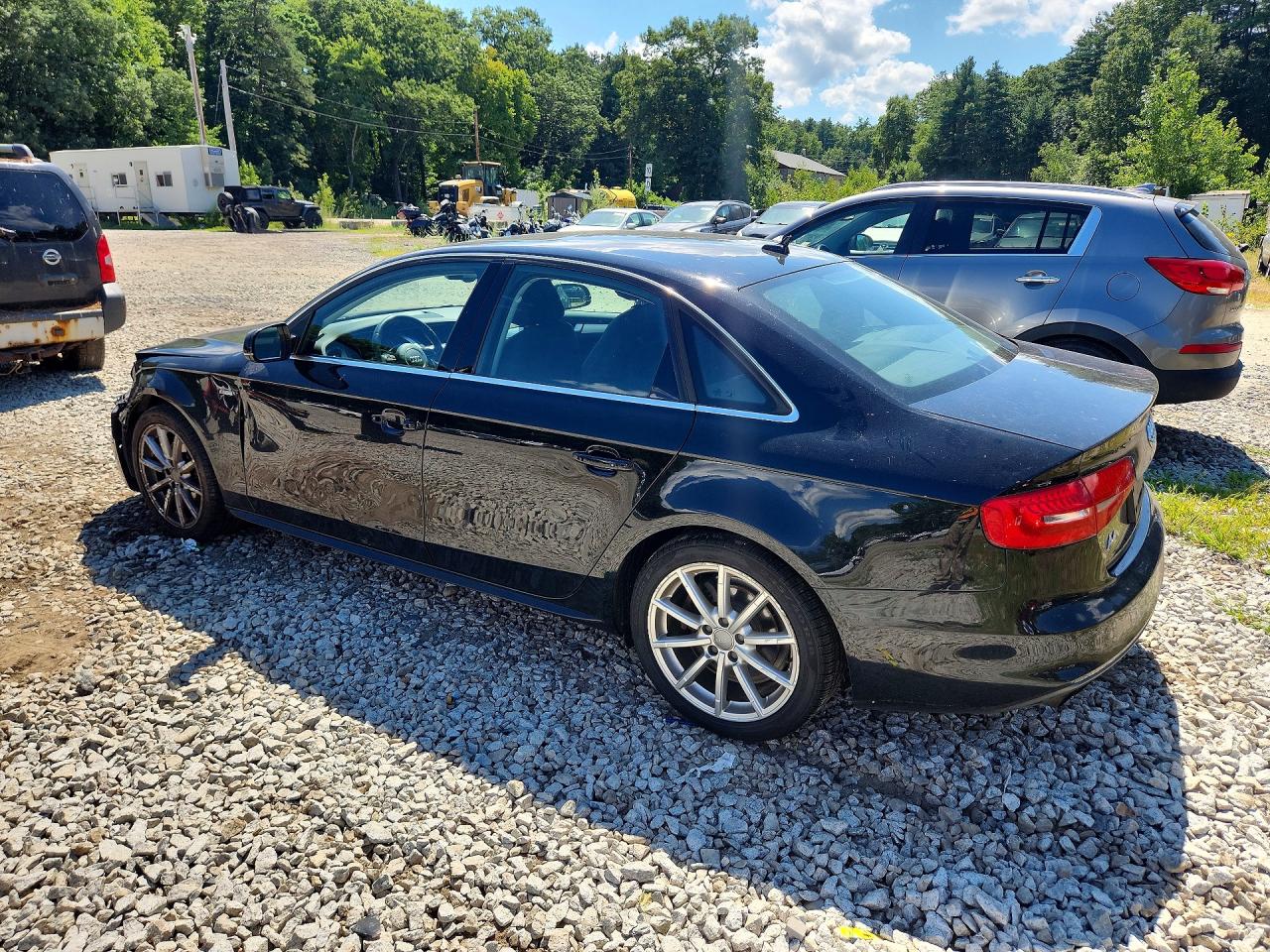 2015 Audi A4 Premium Plus Black vin: WAUFFAFL1FN038376