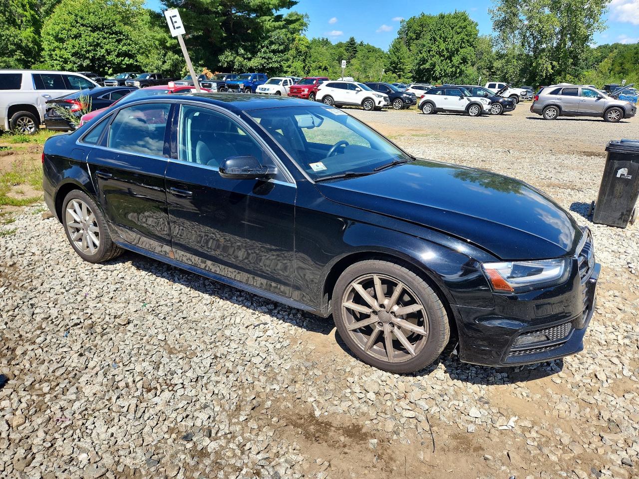 2015 Audi A4 Premium Plus Black vin: WAUFFAFL1FN038376
