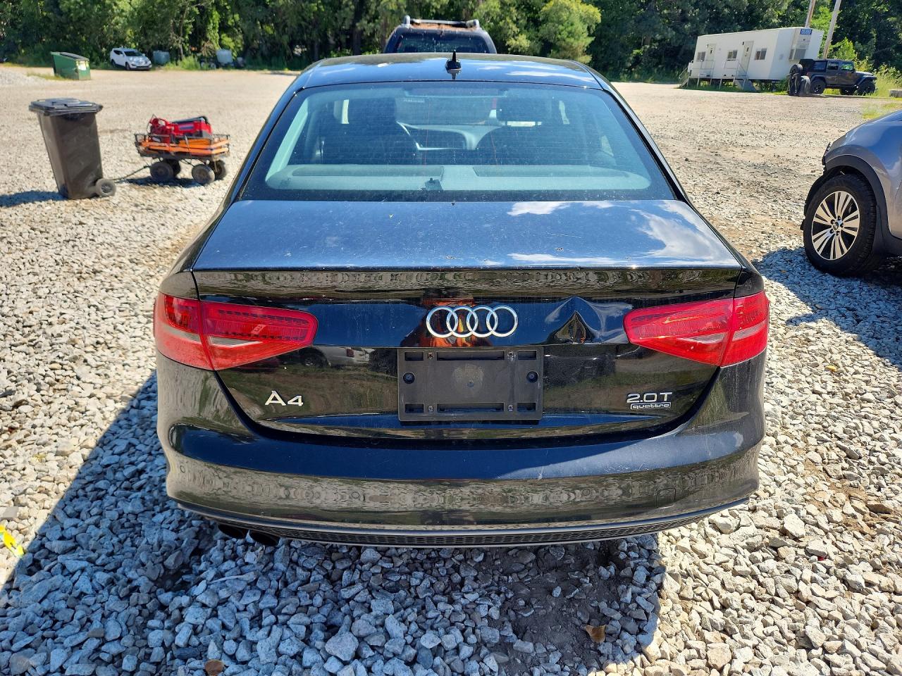 2015 Audi A4 Premium Plus Black vin: WAUFFAFL1FN038376