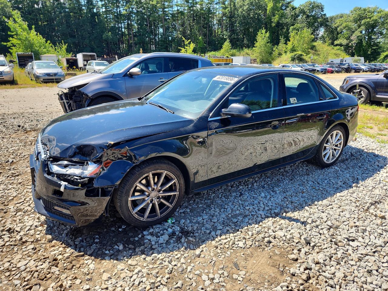 2015 Audi A4 Premium Plus Black vin: WAUFFAFL1FN038376
