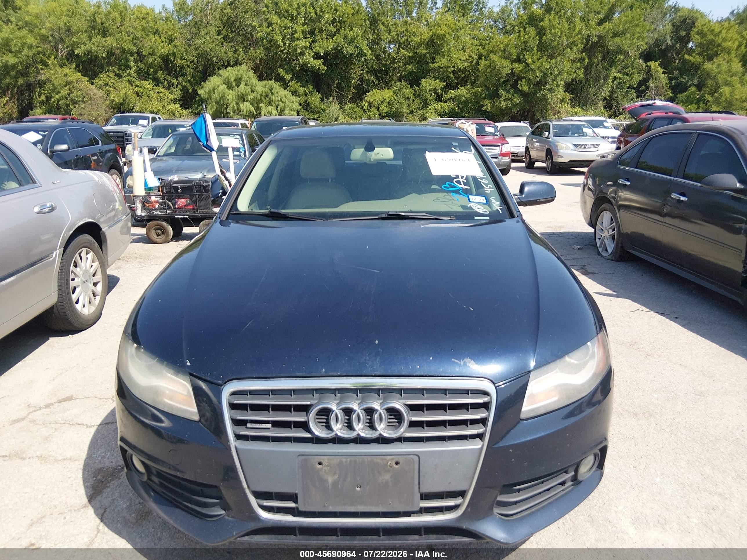 2011 Audi A4 2.0t Premium Blue vin: WAUFFAFL2BN023850