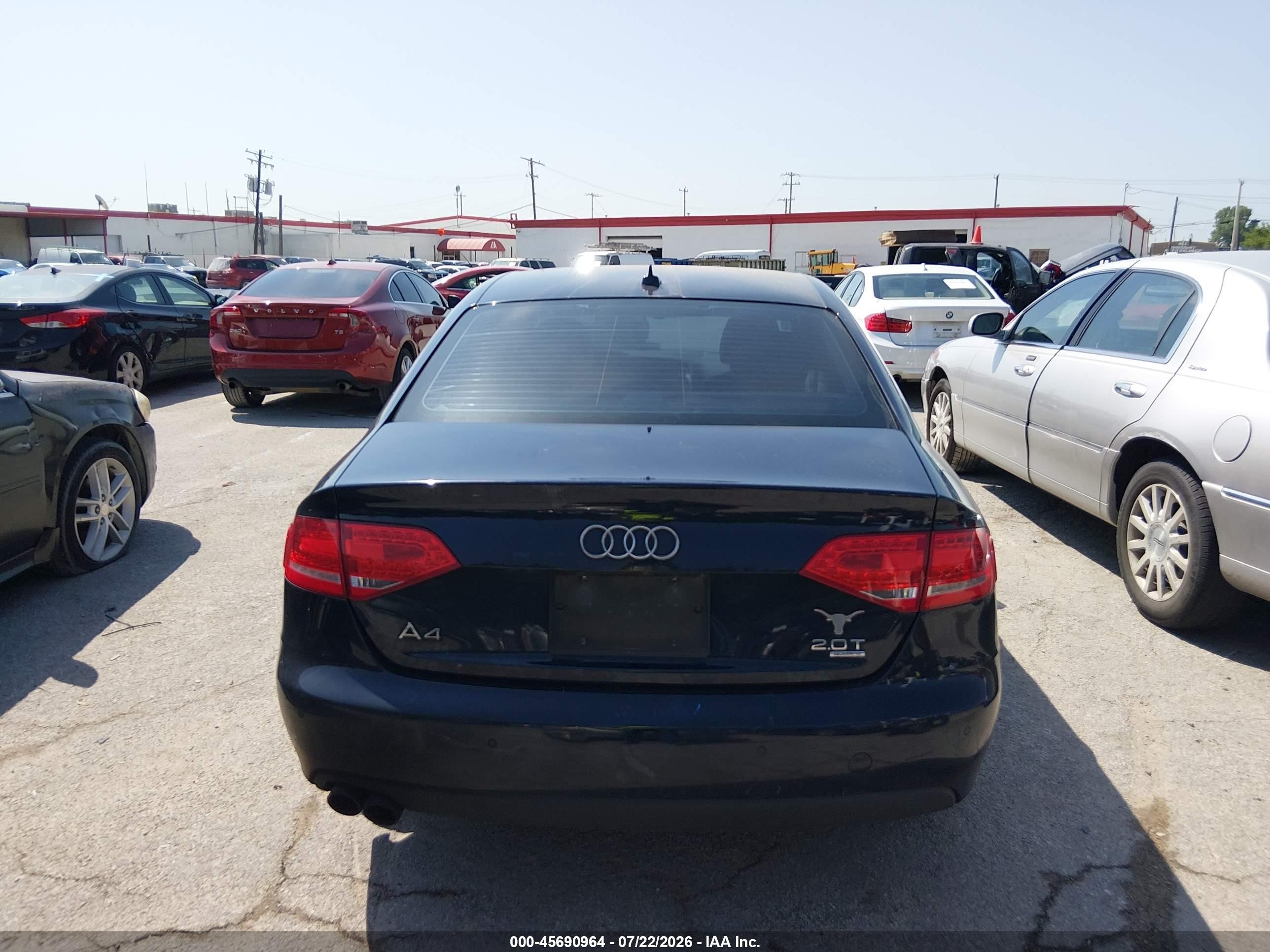 2011 Audi A4 2.0t Premium Blue vin: WAUFFAFL2BN023850