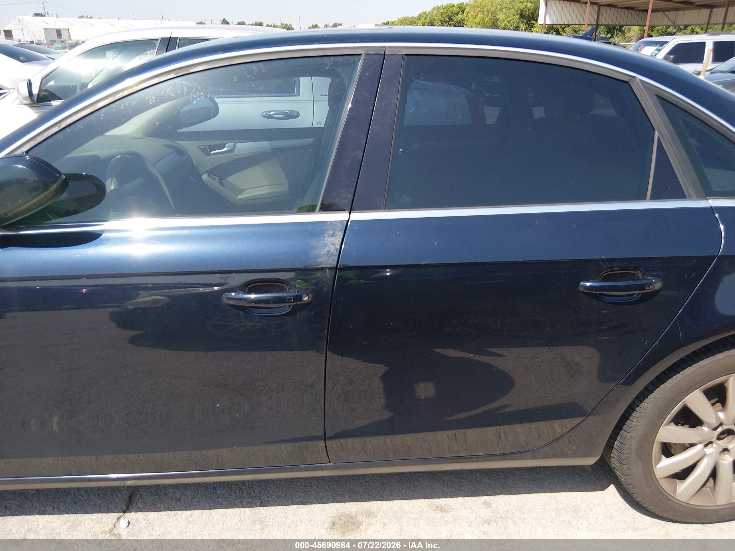 2011 Audi A4 2.0t Premium Blue vin: WAUFFAFL2BN023850