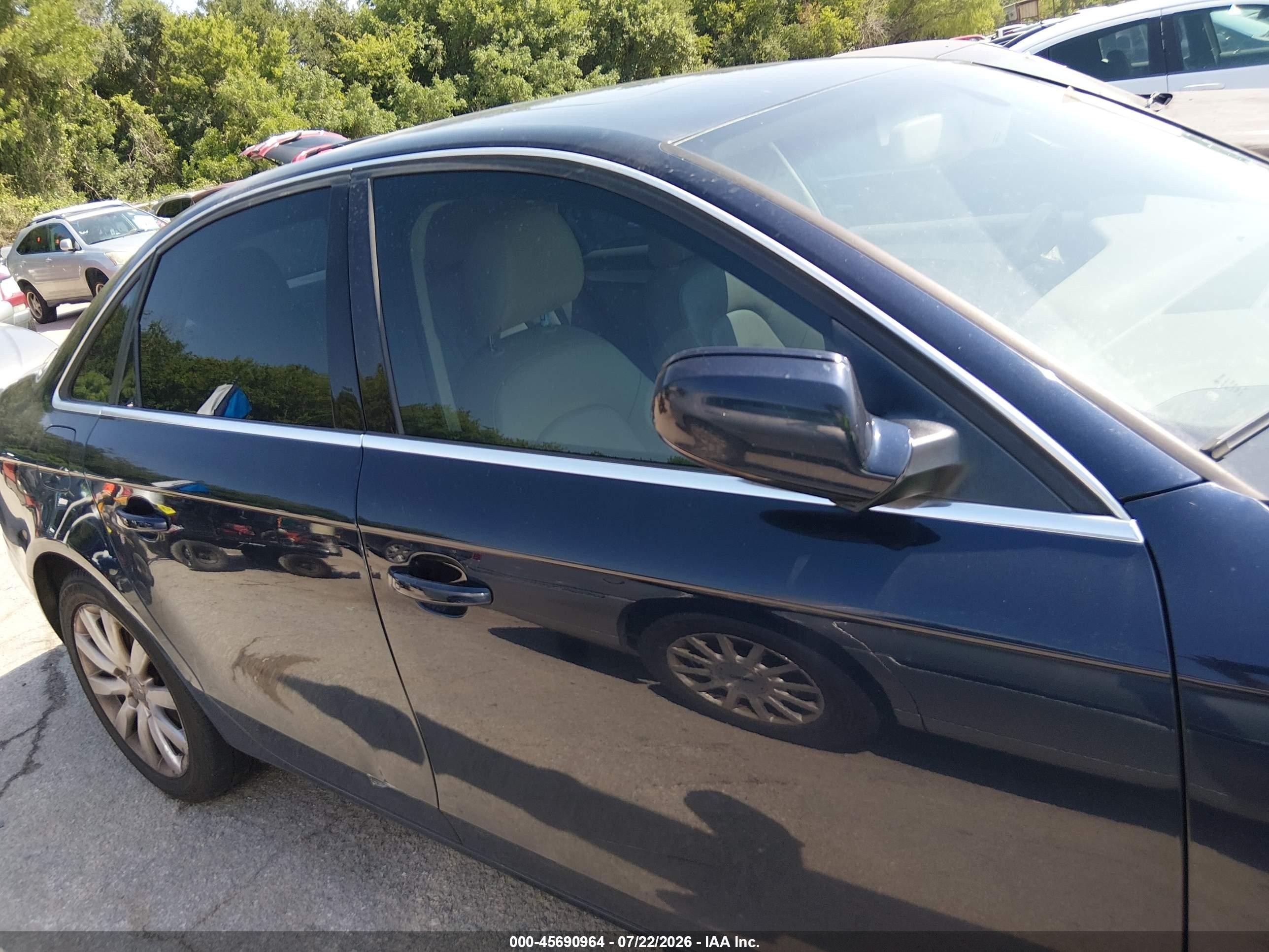 2011 Audi A4 2.0t Premium Blue vin: WAUFFAFL2BN023850